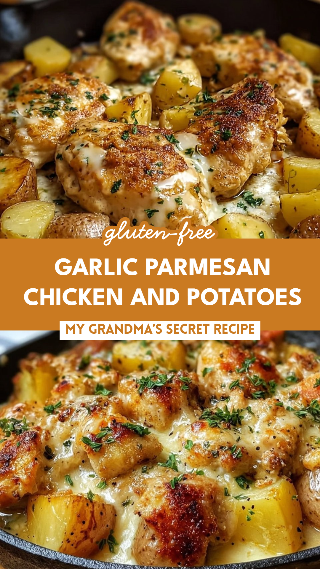 Garlic Parmesan Chicken and Potatoes