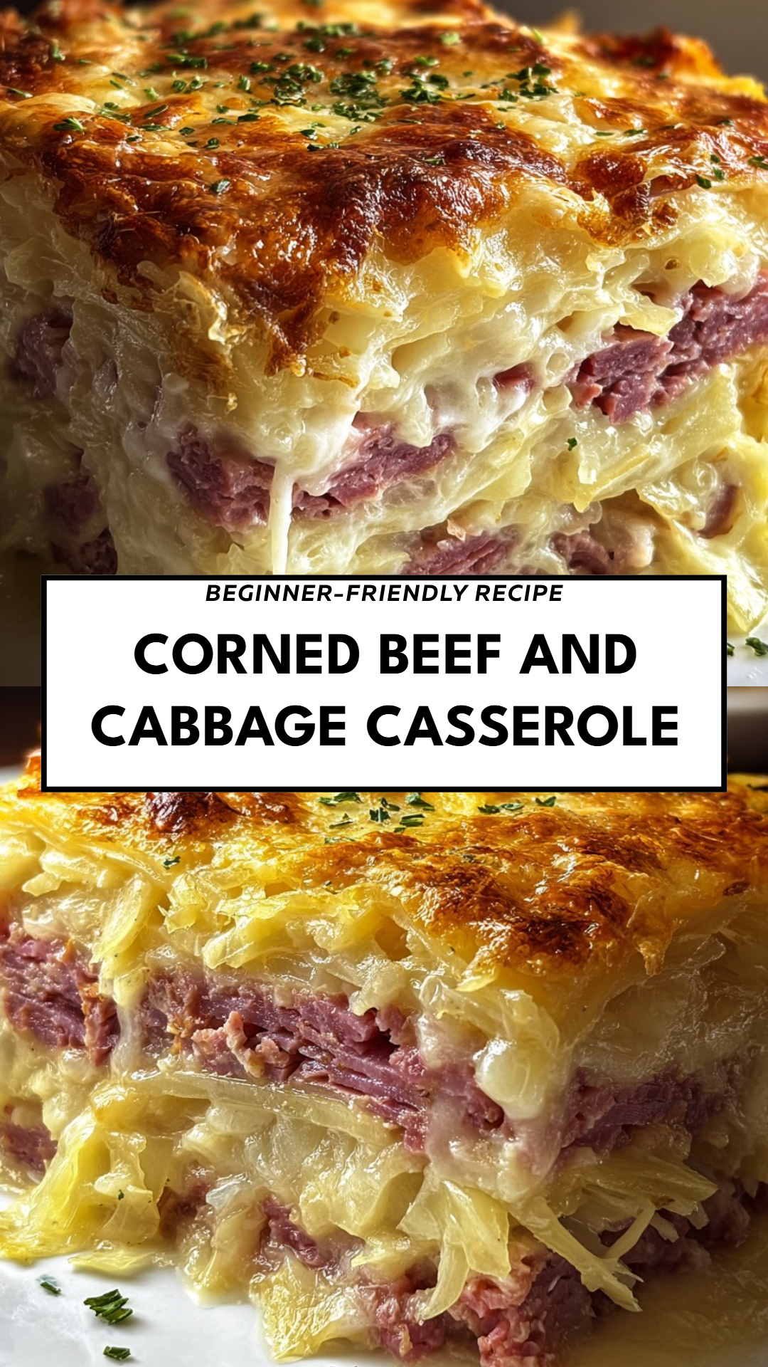 Corned Beef and Cabbage Casserole