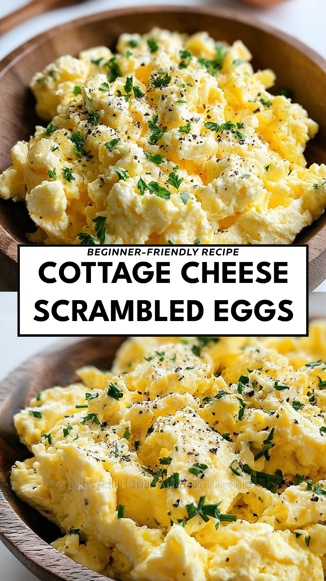 Cottage Cheese Scrambled Eggs