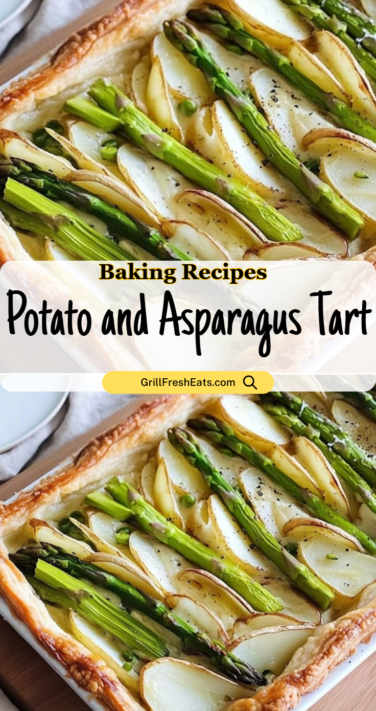Potato and Asparagus Tart