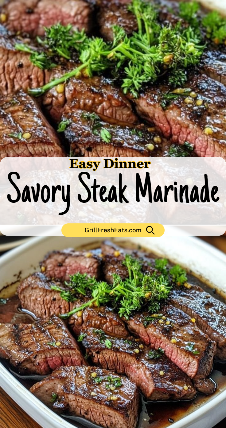 Savory Steak Marinade
