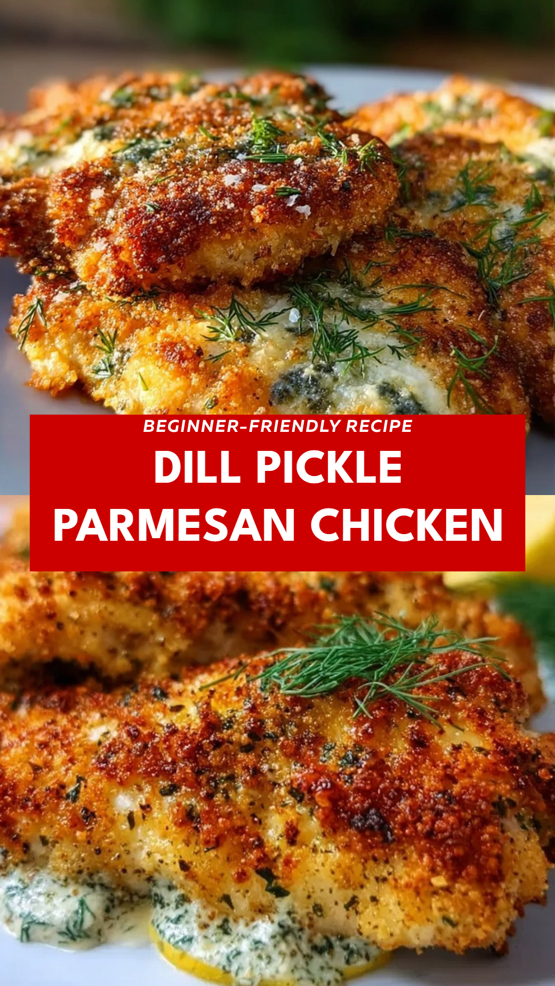 Dill Pickle Parmesan Chicken