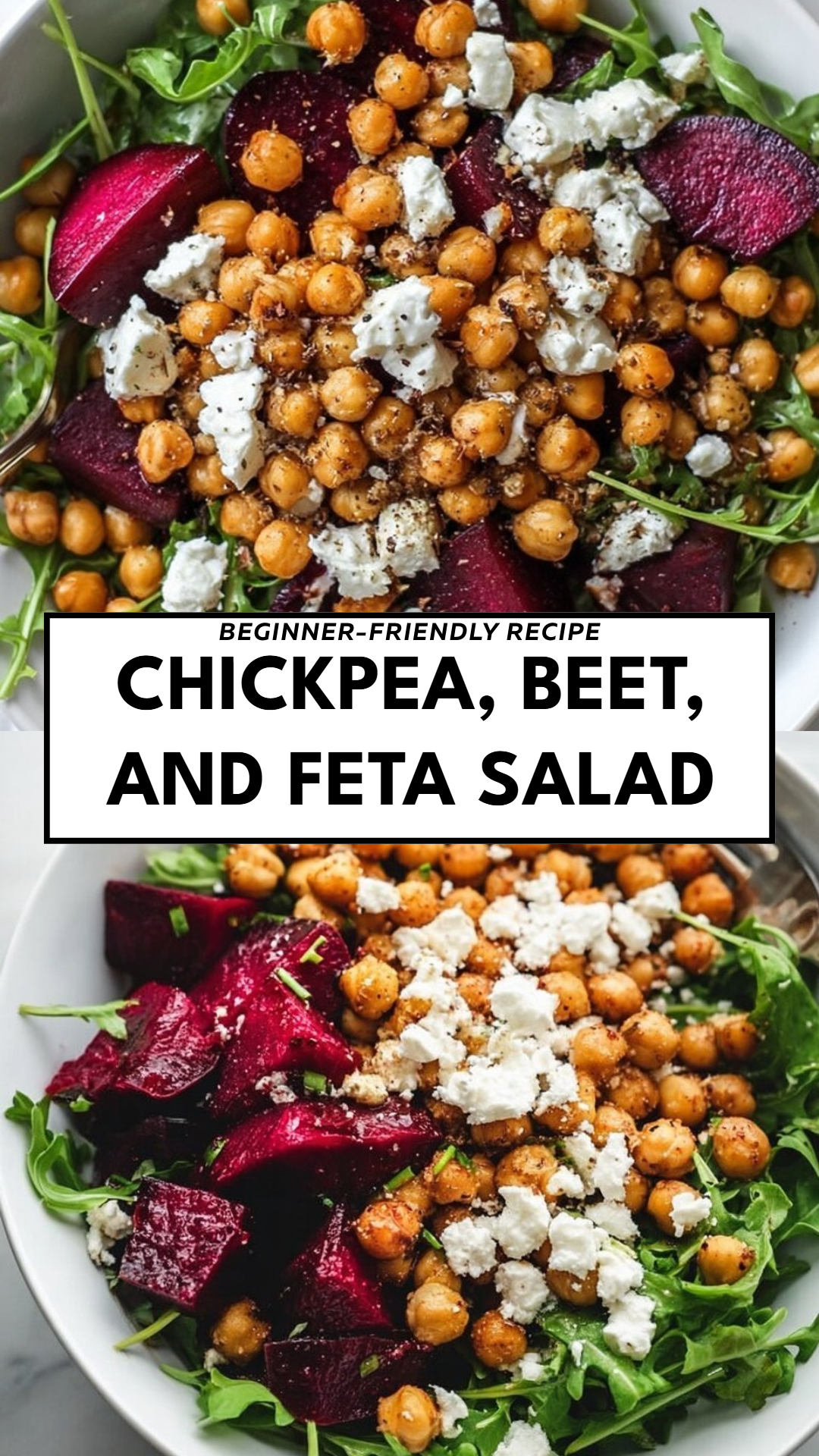 Chickpea, Beet, and Feta Salad