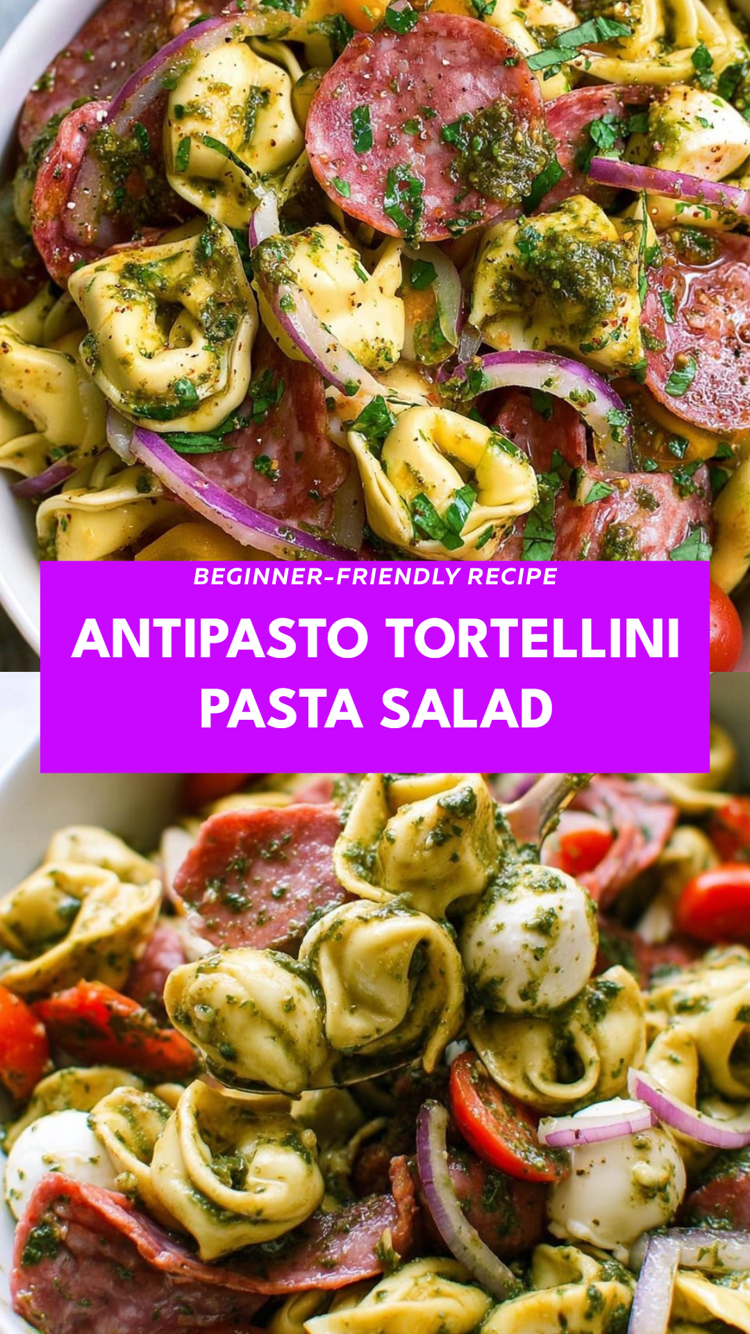 Antipasto Tortellini Pasta Salad