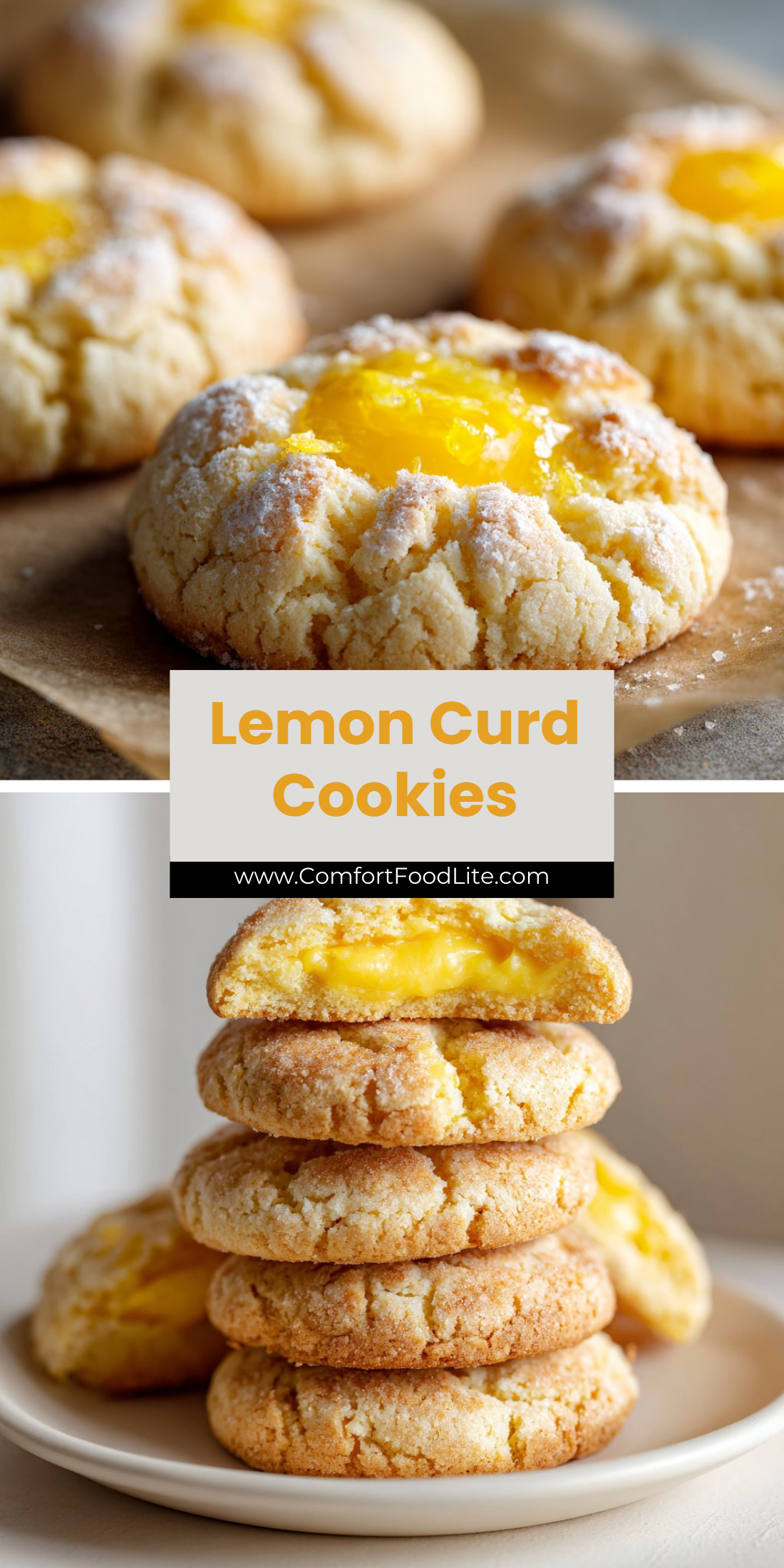 Lemon Curd Cookies