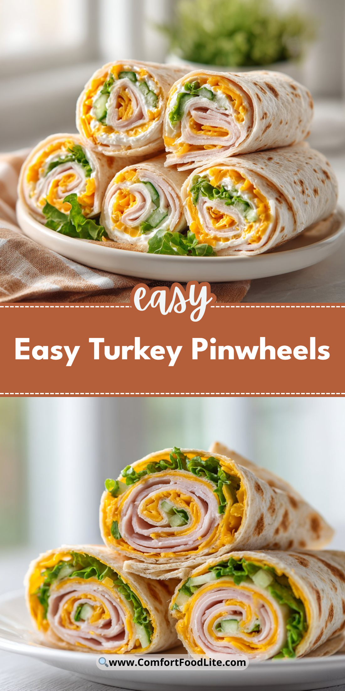 Easy Turkey Pinwheels
