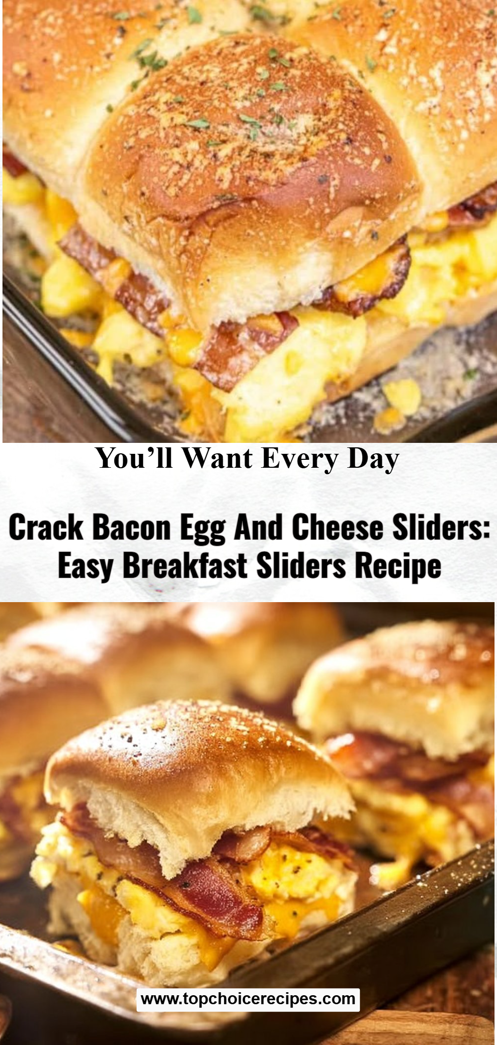 Crack Breakfast Sliders 6 Crack Breakfast Sliders