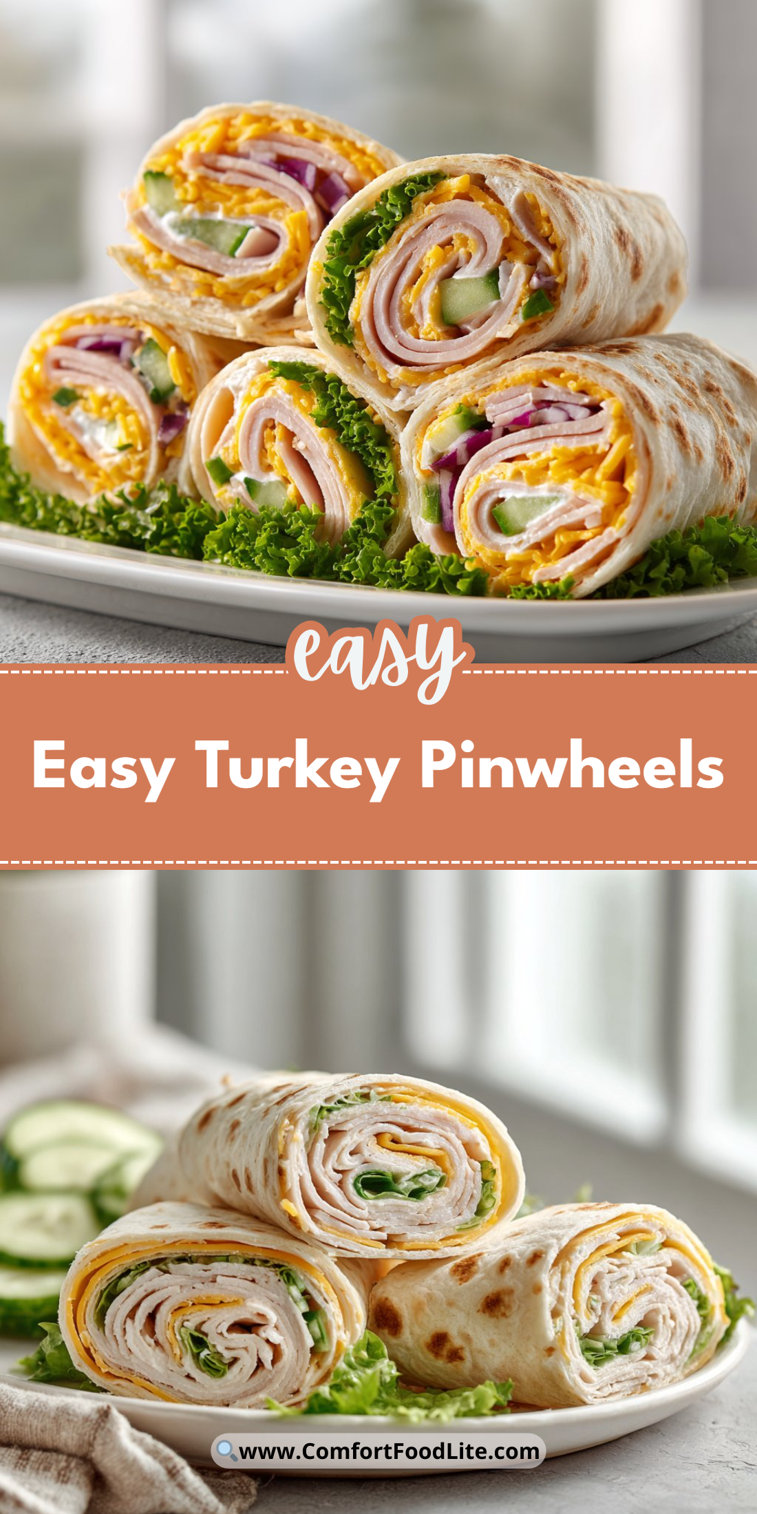Easy Turkey Pinwheels