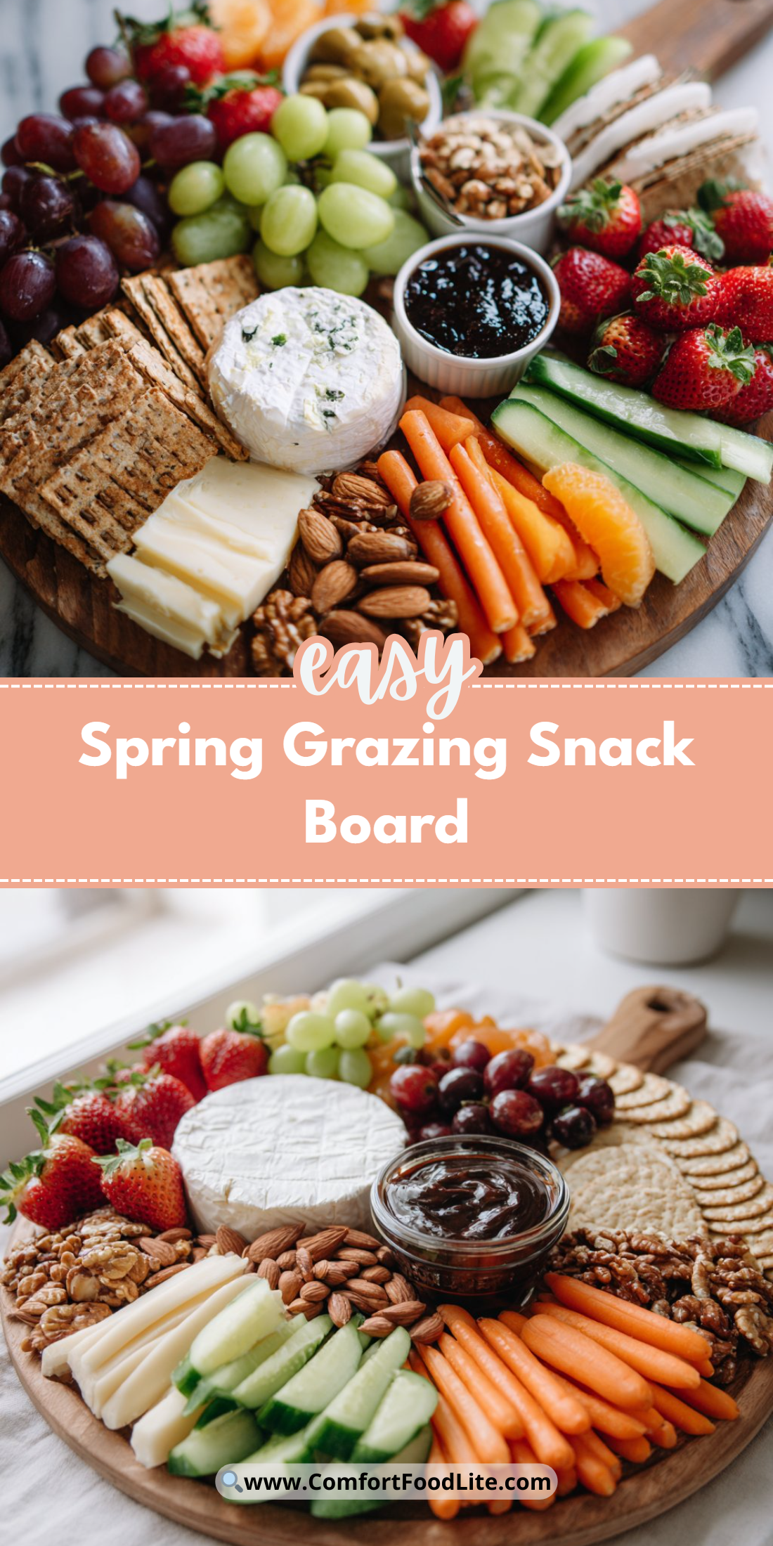 Spring Grazing Snack Board