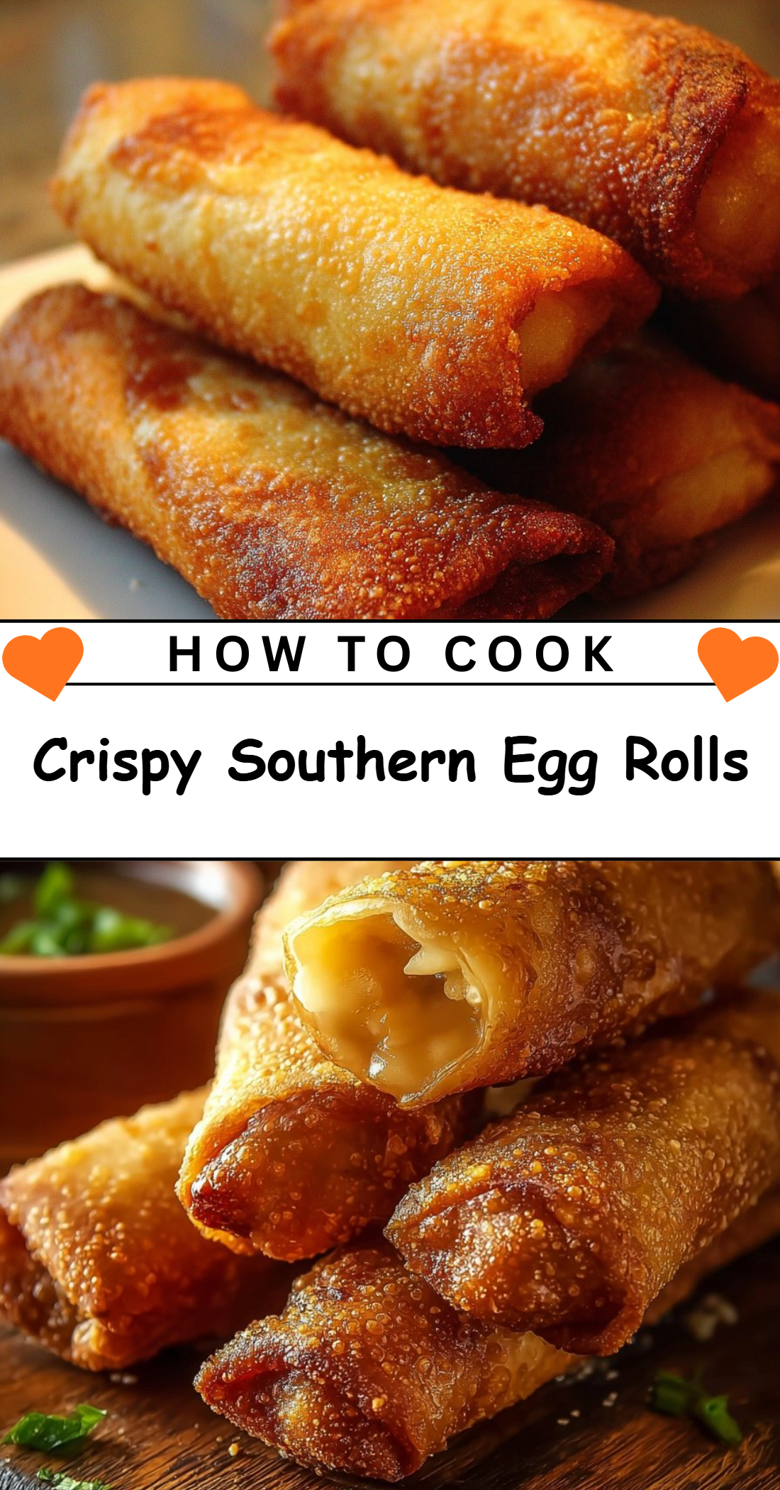 Crispy Southern Egg Rolls