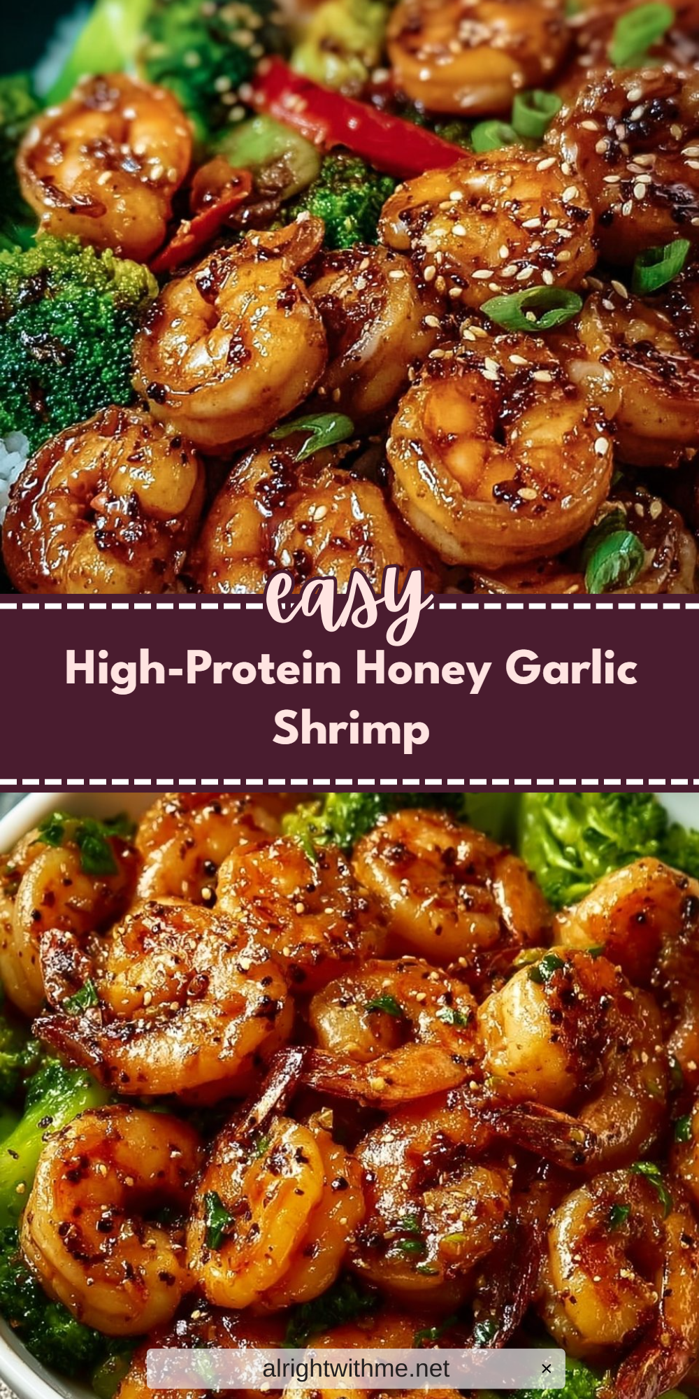 High-Protein Honey Garlic Shrimp