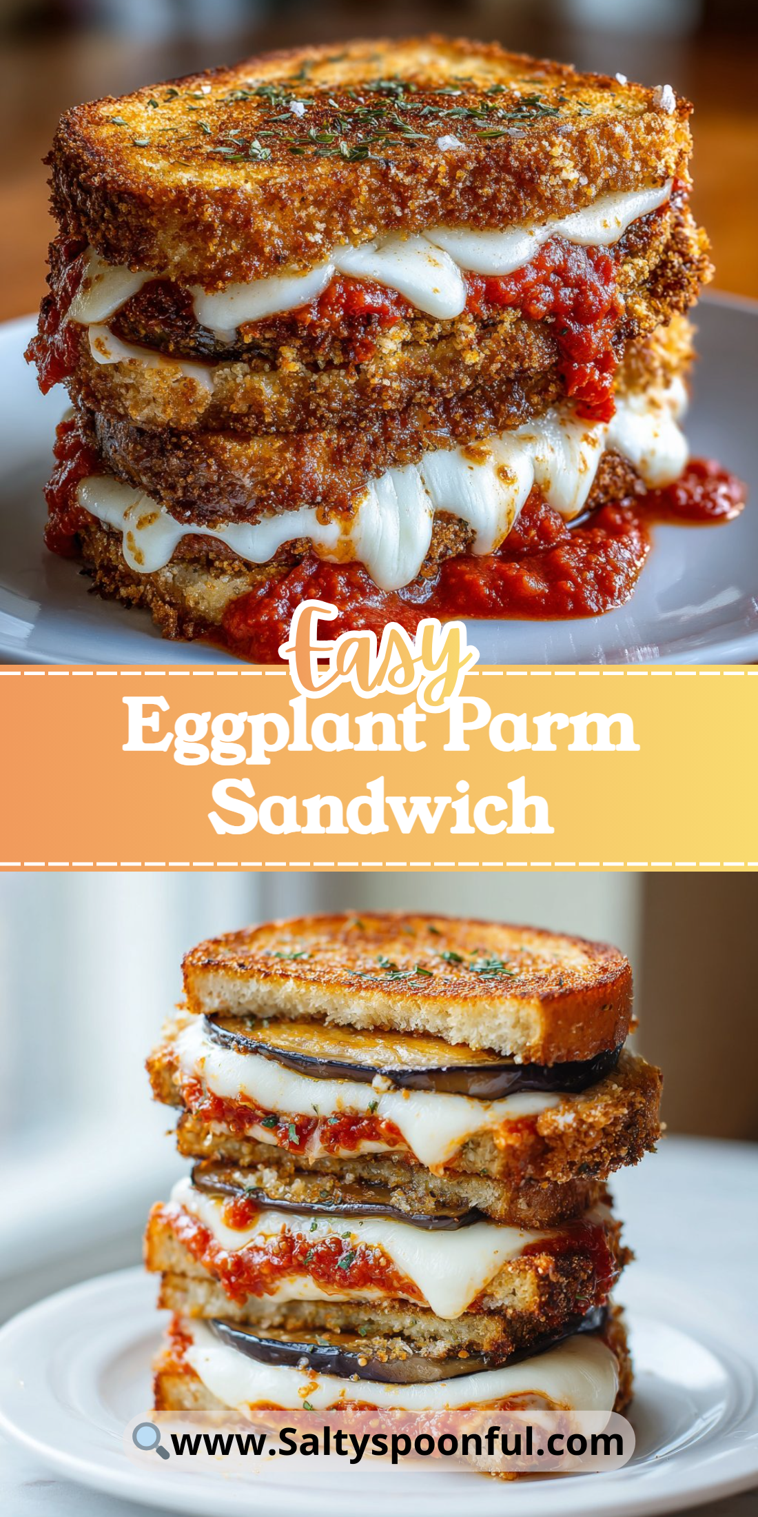 Eggplant Parm Sandwich