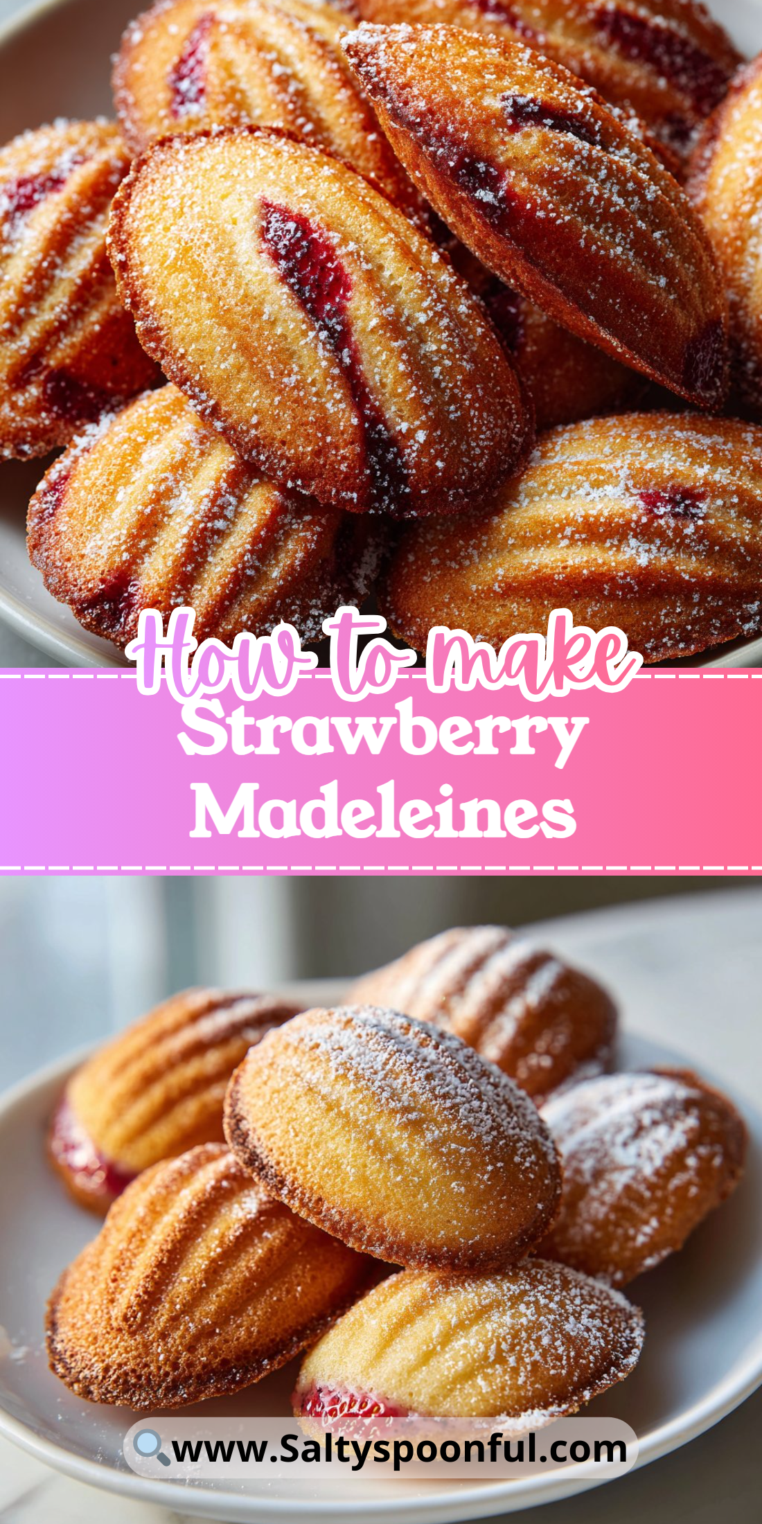 Strawberry Madeleines