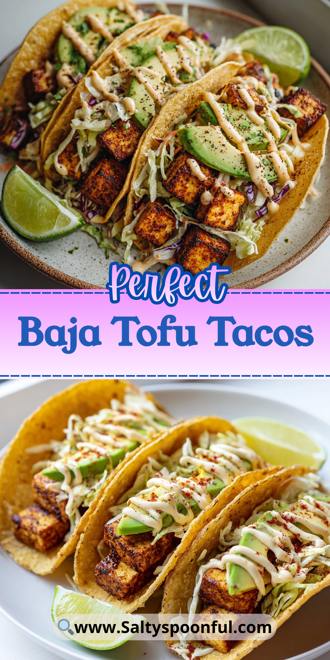 Baja Tofu Tacos