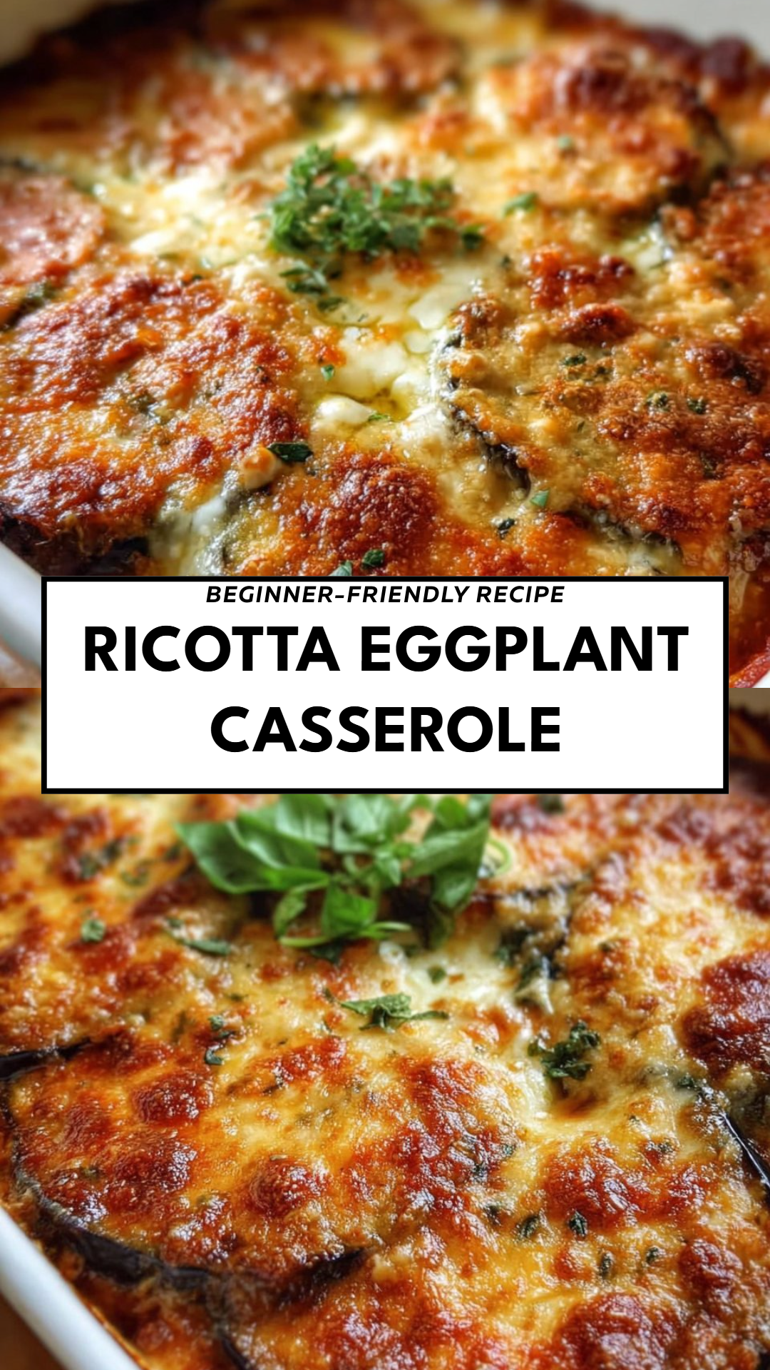 Ricotta Eggplant Casserole