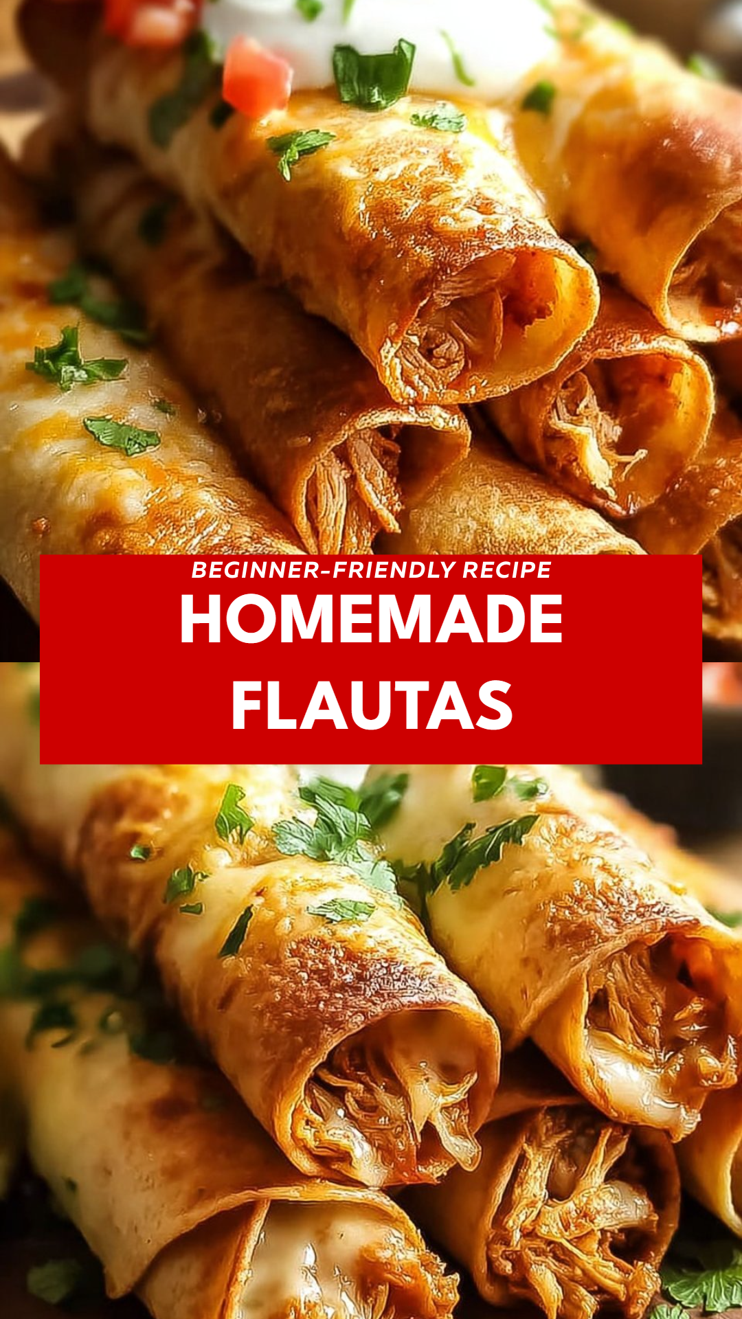 Homemade Flautas