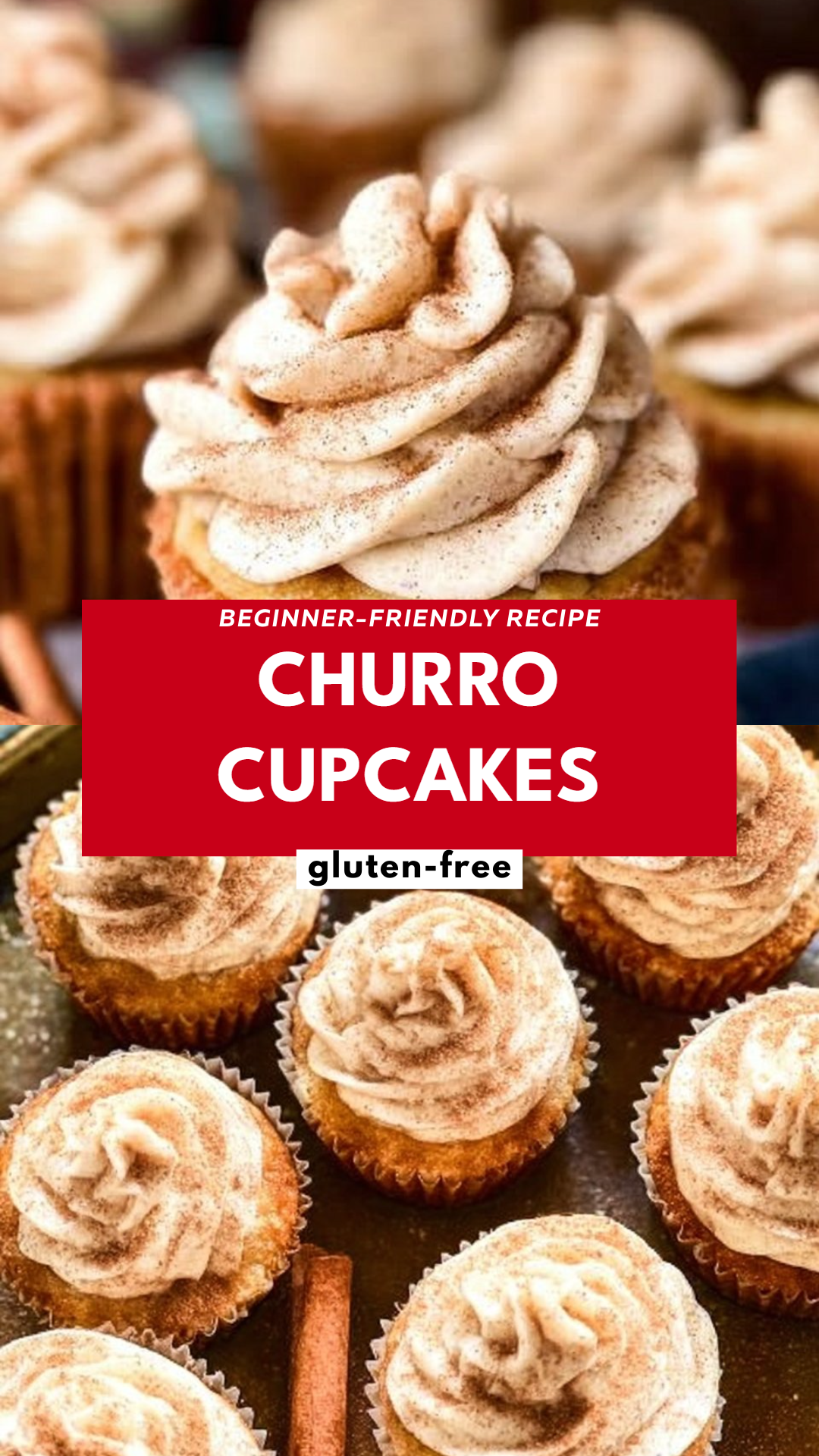 Churro Cupcakes
