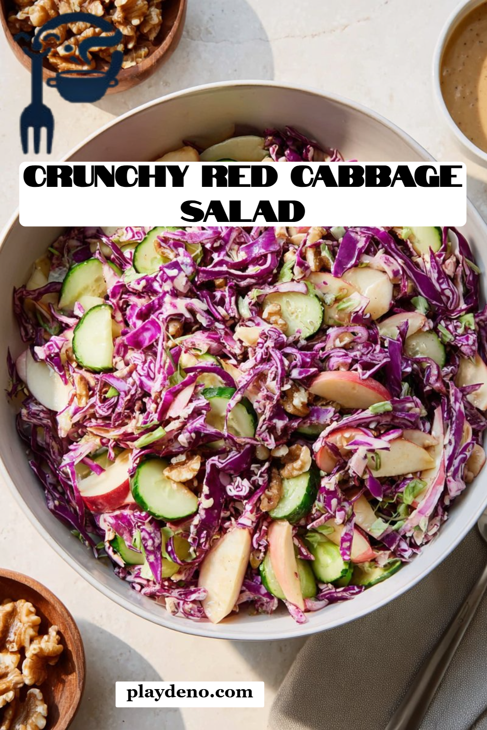 Crunchy Red Cabbage Salad