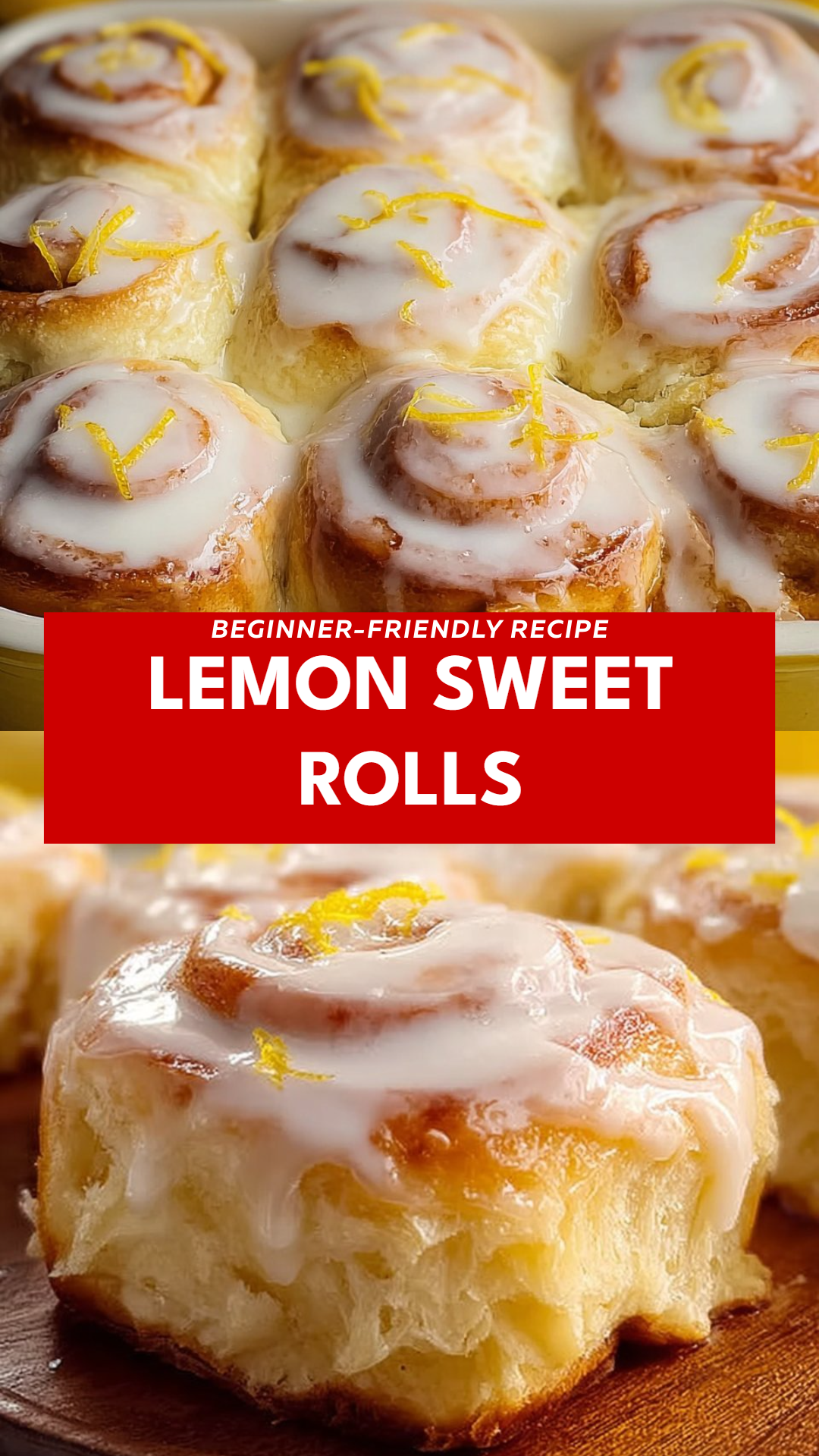 Lemon Sweet Rolls