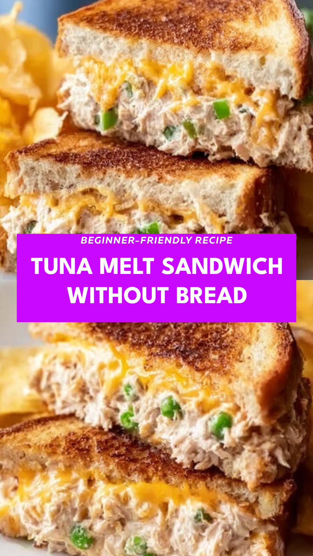 Tuna Melt Sandwich Without Bread
