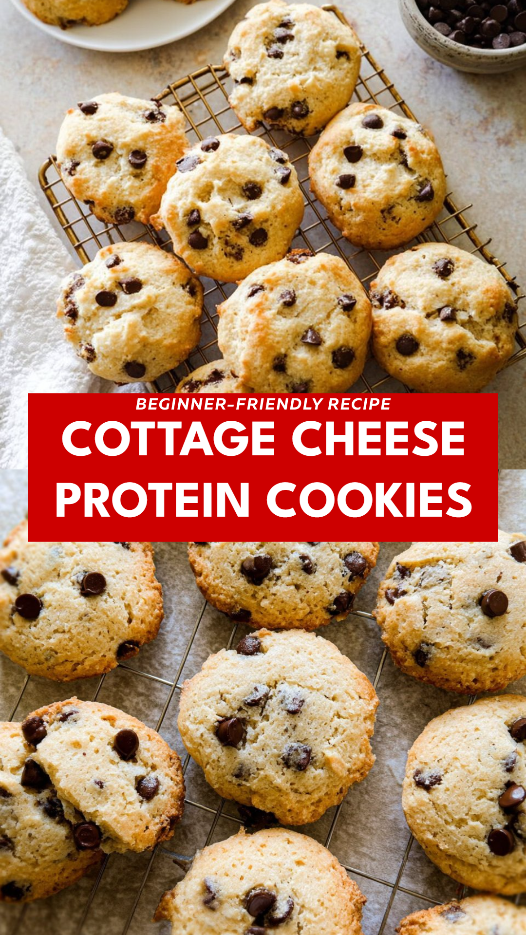 Cottage Cheese Protein Cookies