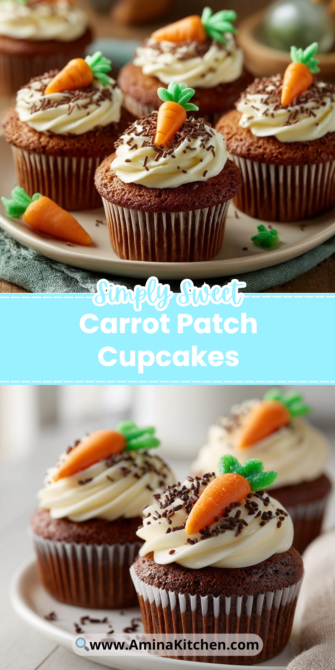 Carrot Patch Cupcakes