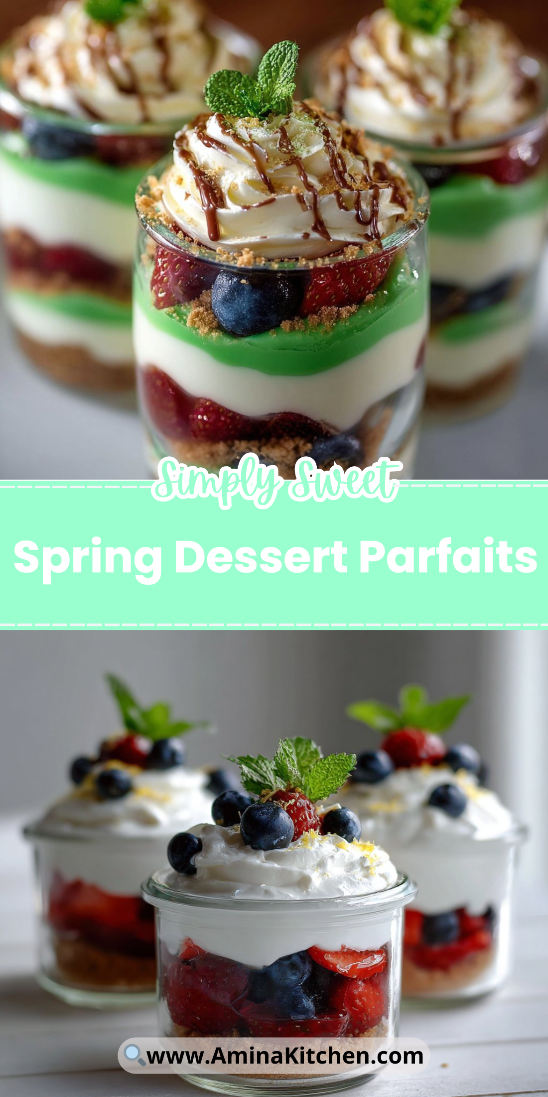 Spring Dessert Parfaits