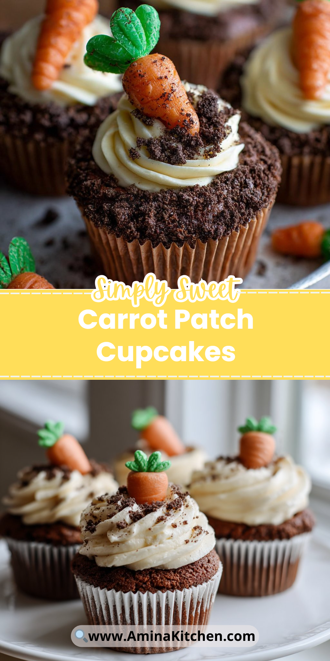 Carrot Patch Cupcakes