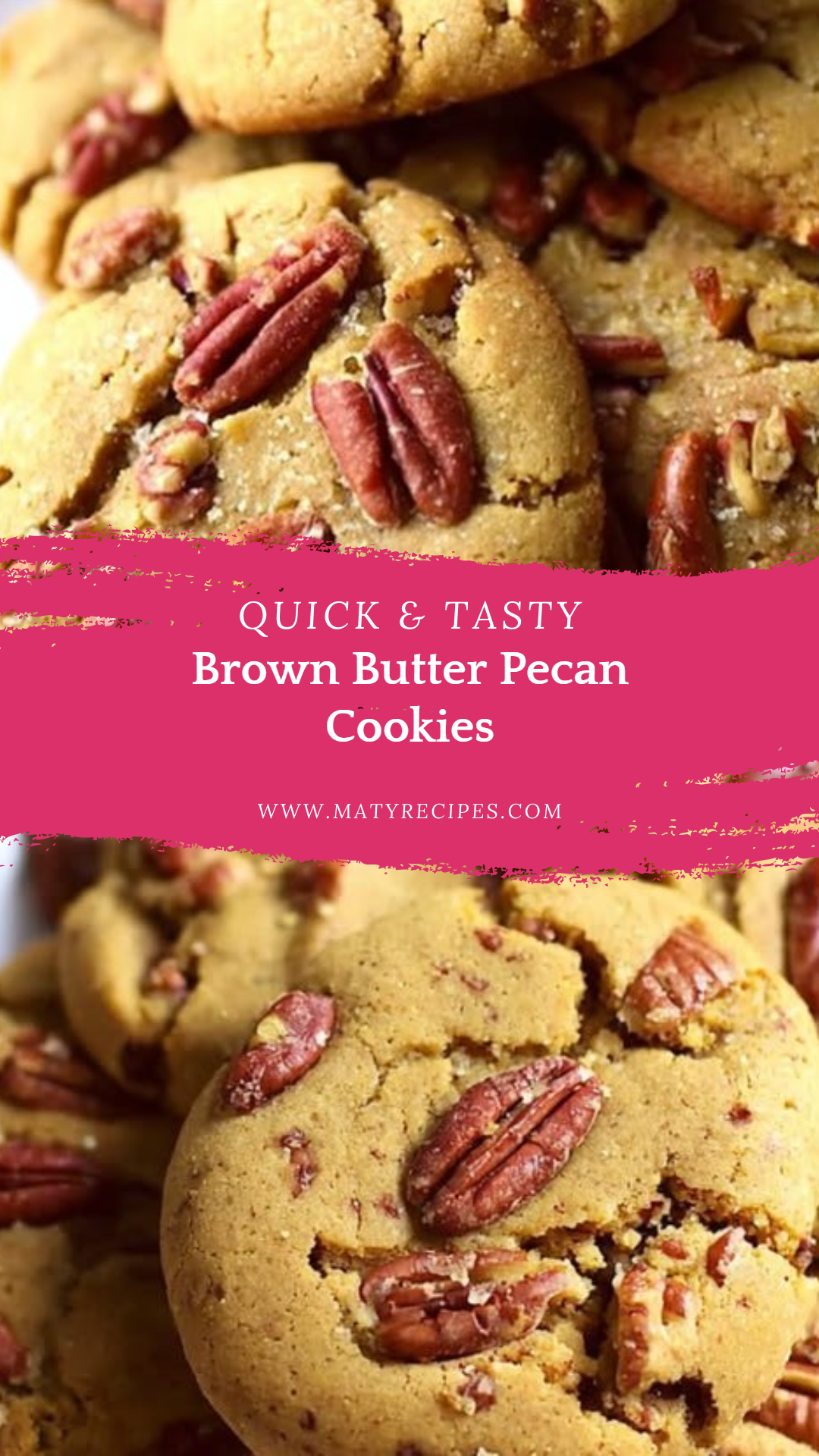 Brown Butter Pecan Cookies