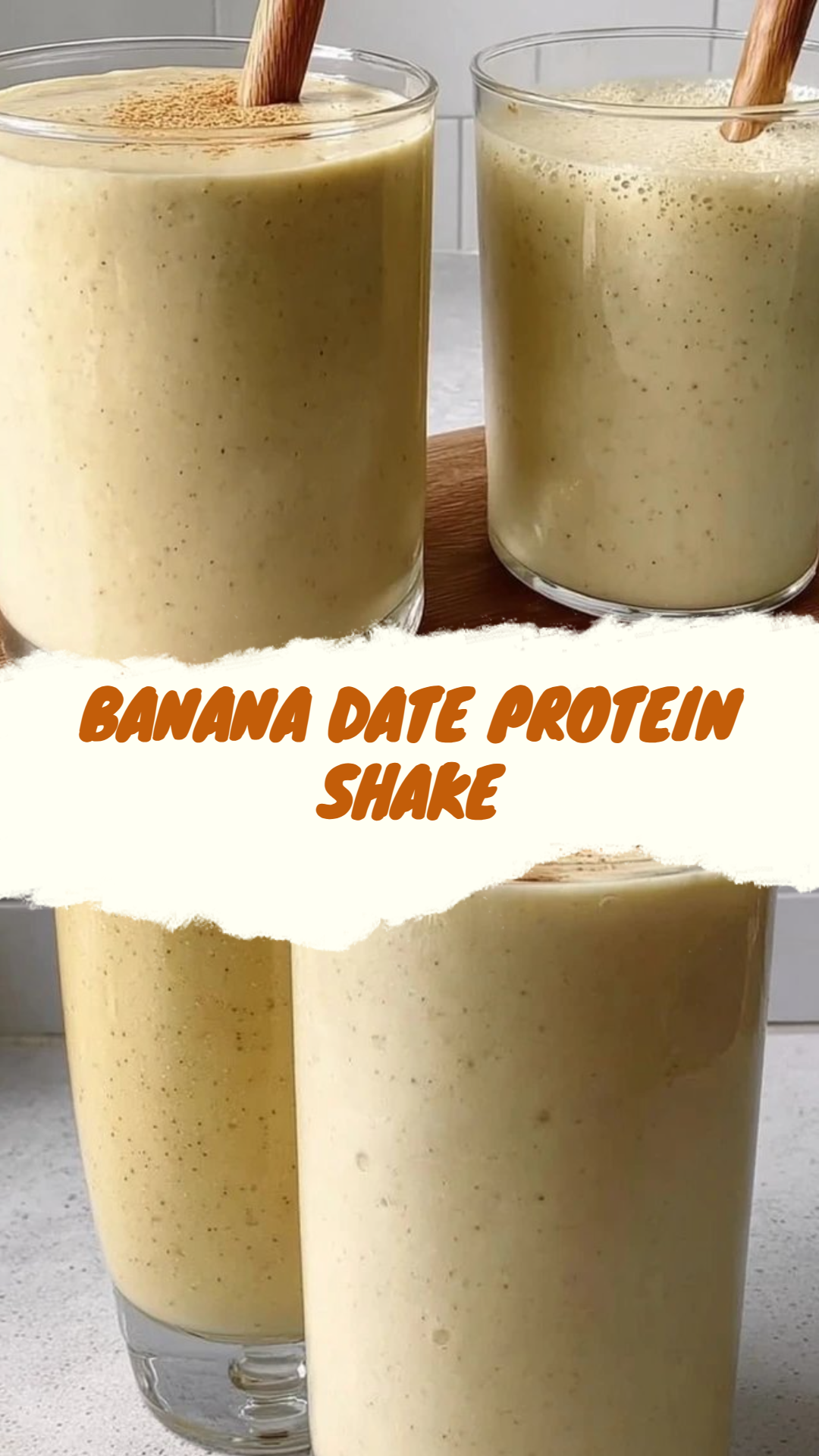 Banana Date Protein Shake