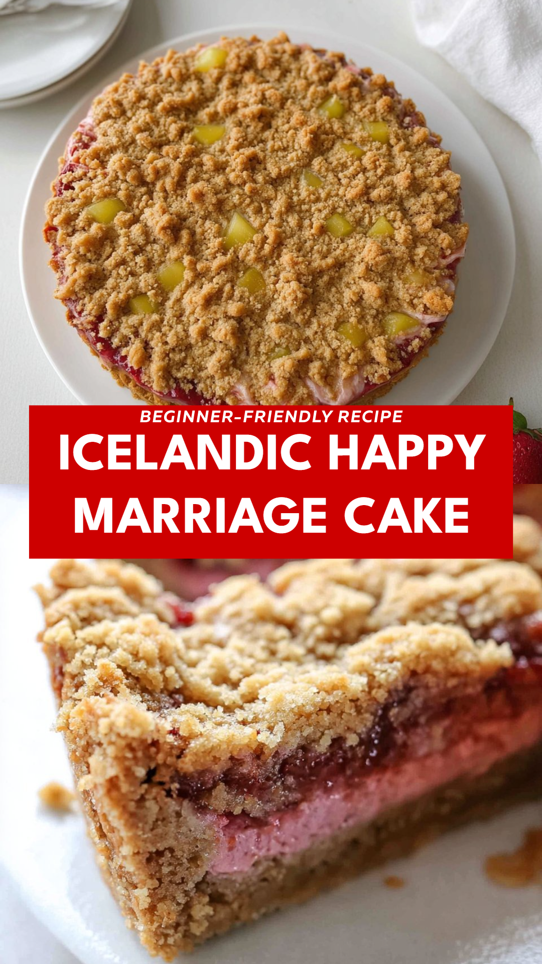 Icelandic Happy Marriage Cake