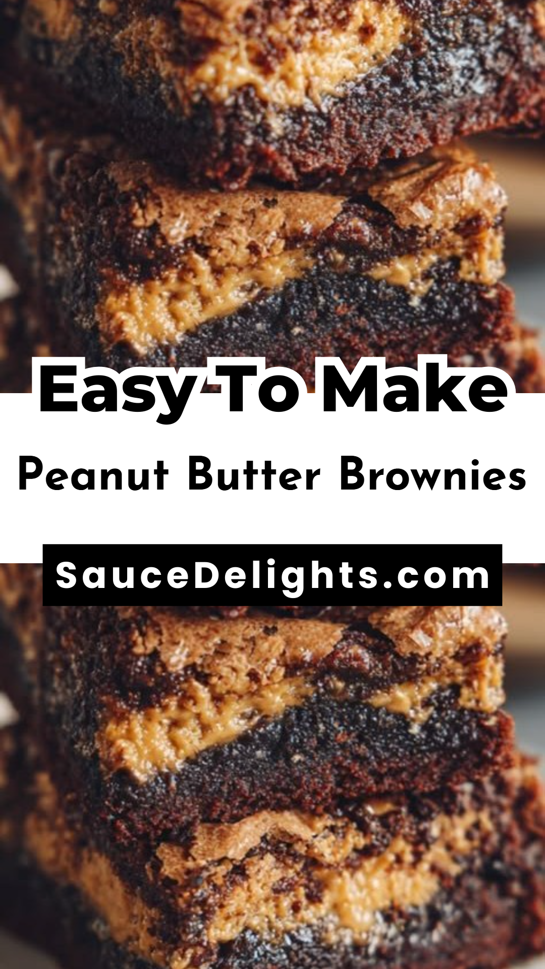 Peanut Butter Brownies