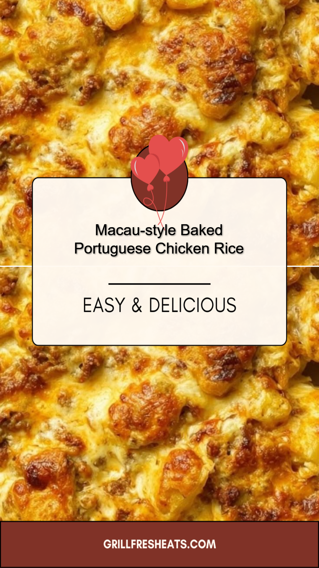 Macau-style Baked Portuguese Chicken Rice