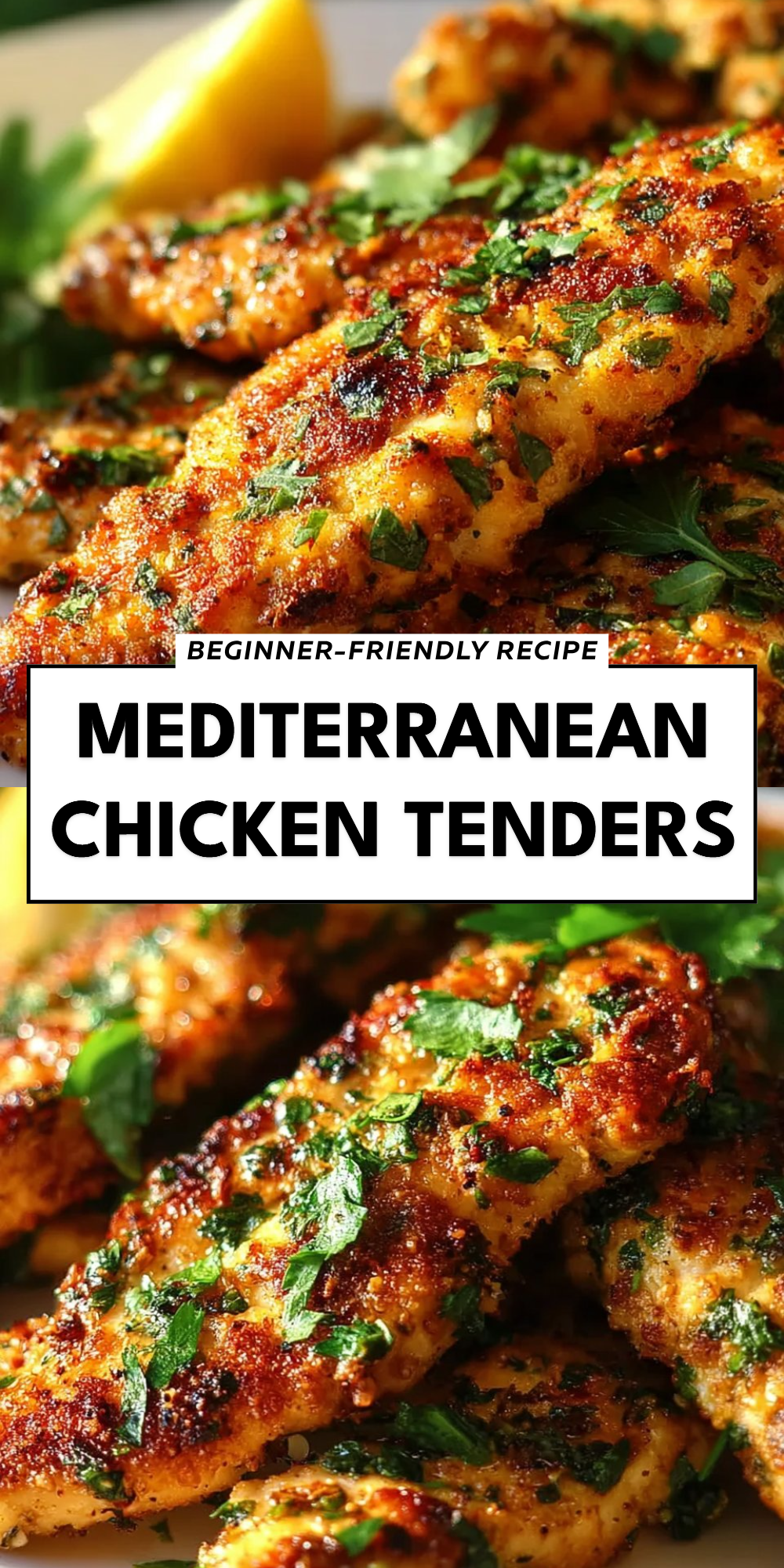 Mediterranean Chicken Tenders