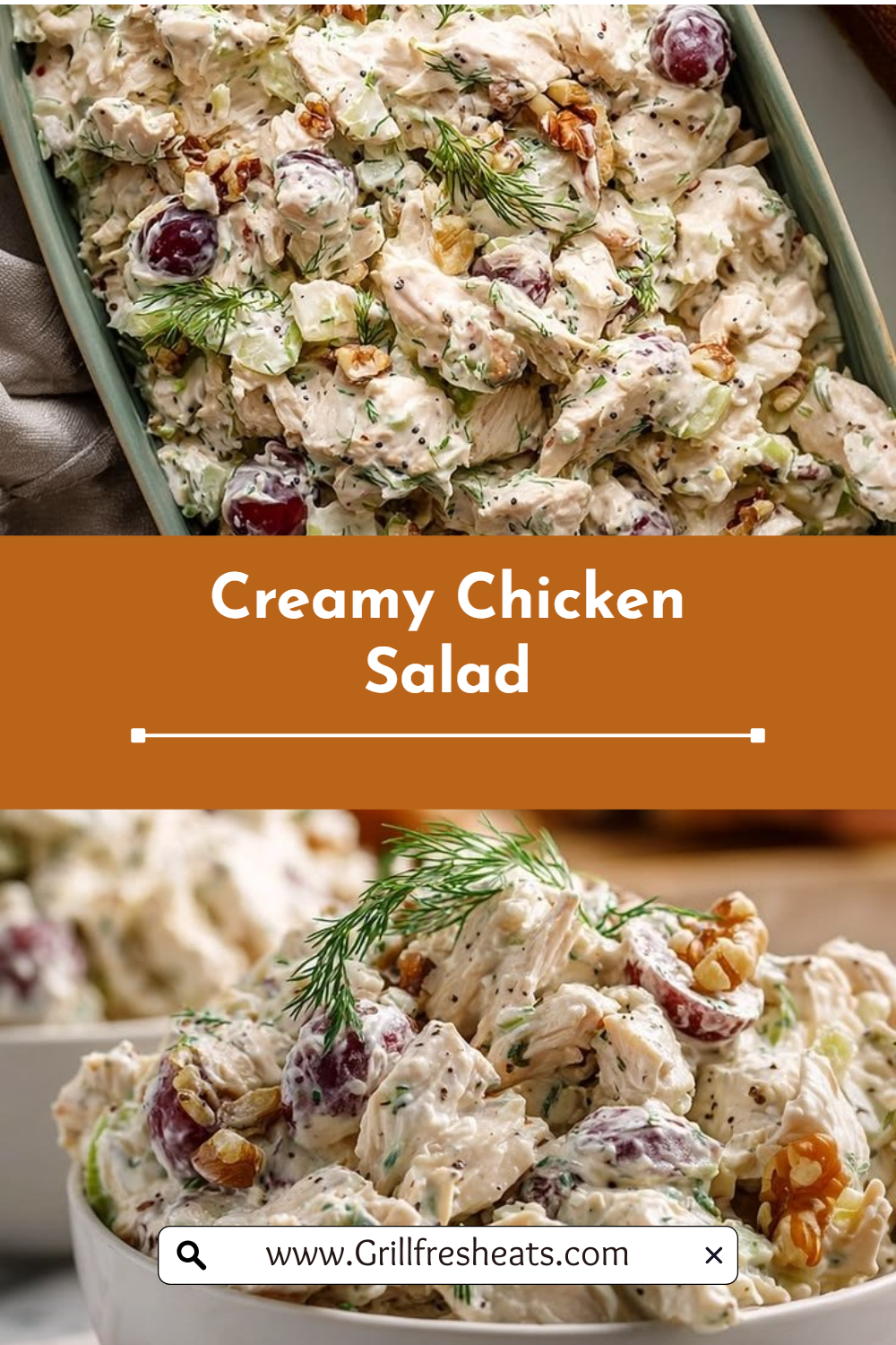 Creamy Chicken Salad 1 Creamy Chicken Salad