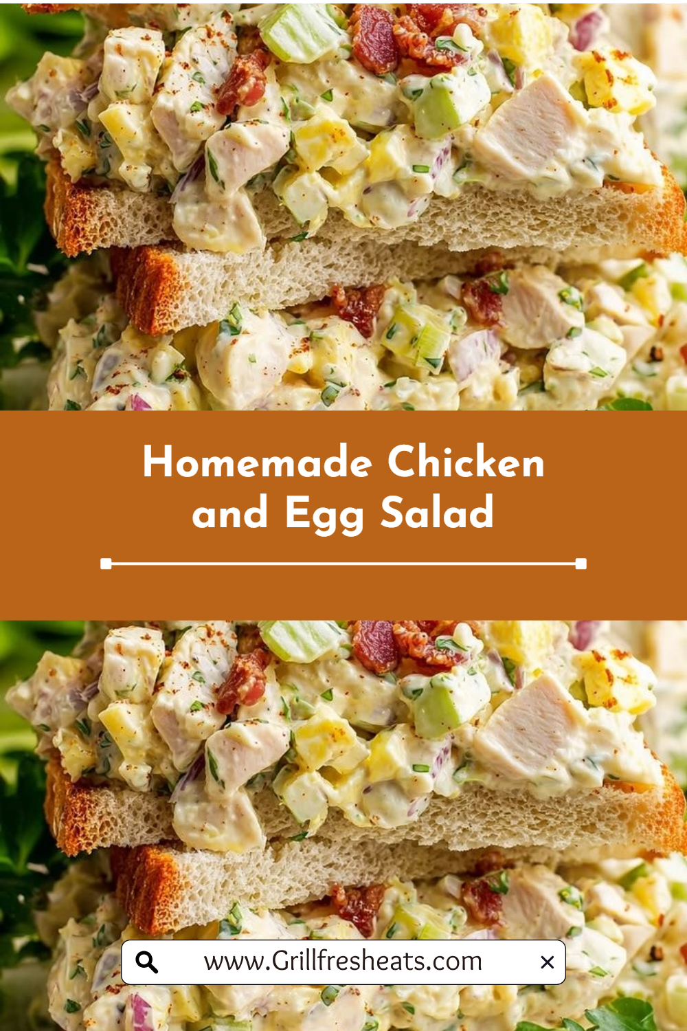 Homemade Chicken and Egg Salad