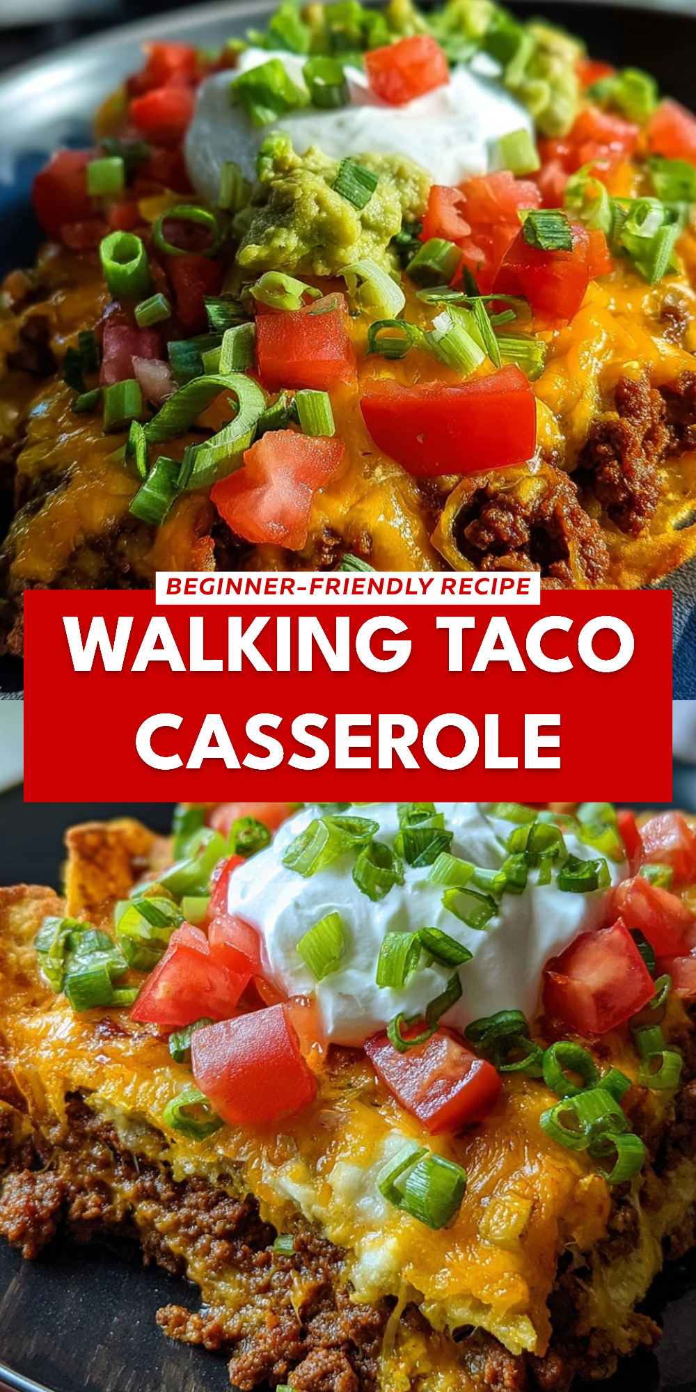 Walking Taco Casserole