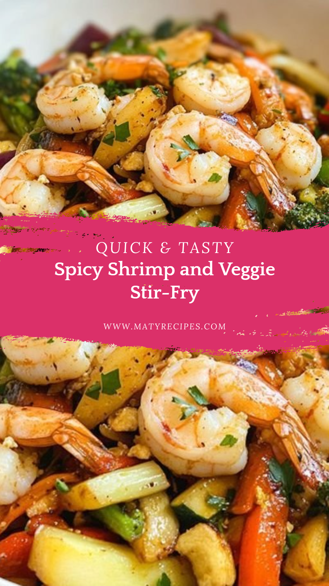 Spicy Shrimp and Veggie Stir-Fry
