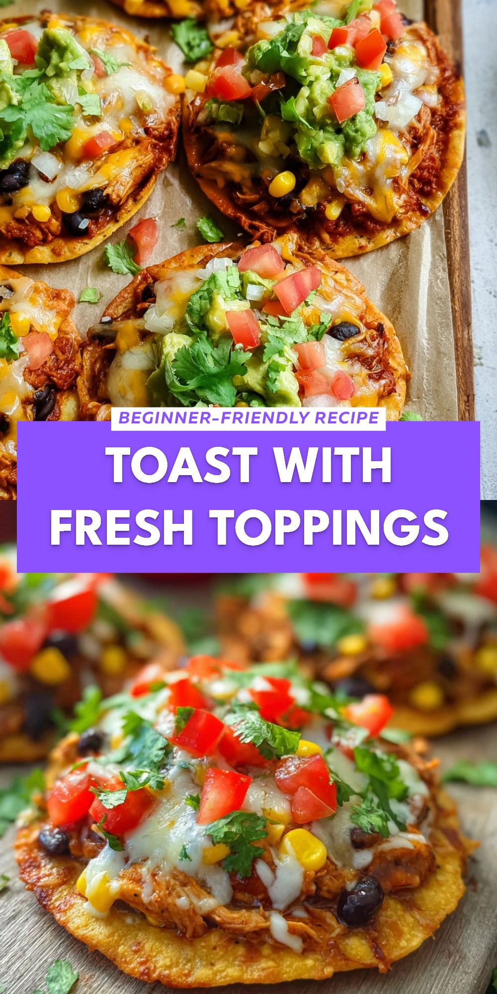 Toast with Fresh Toppings