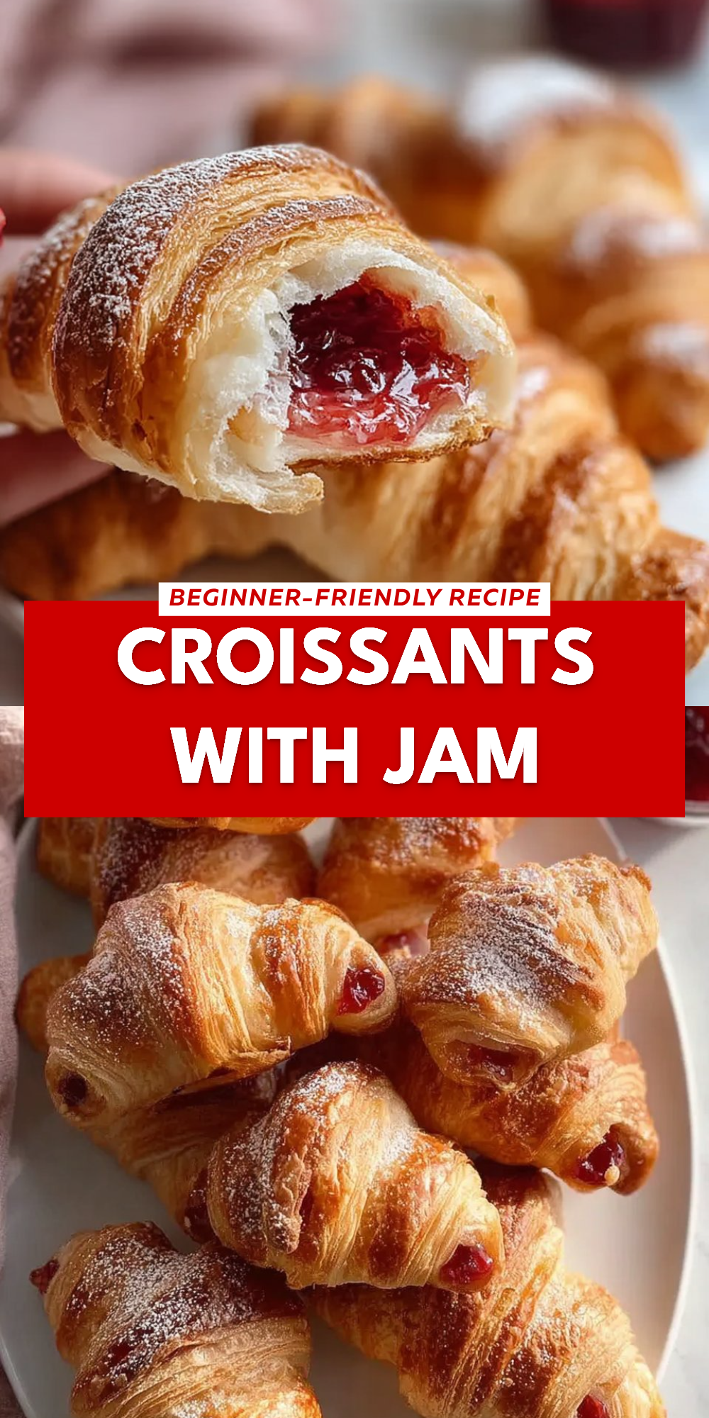 Croissants with Jam