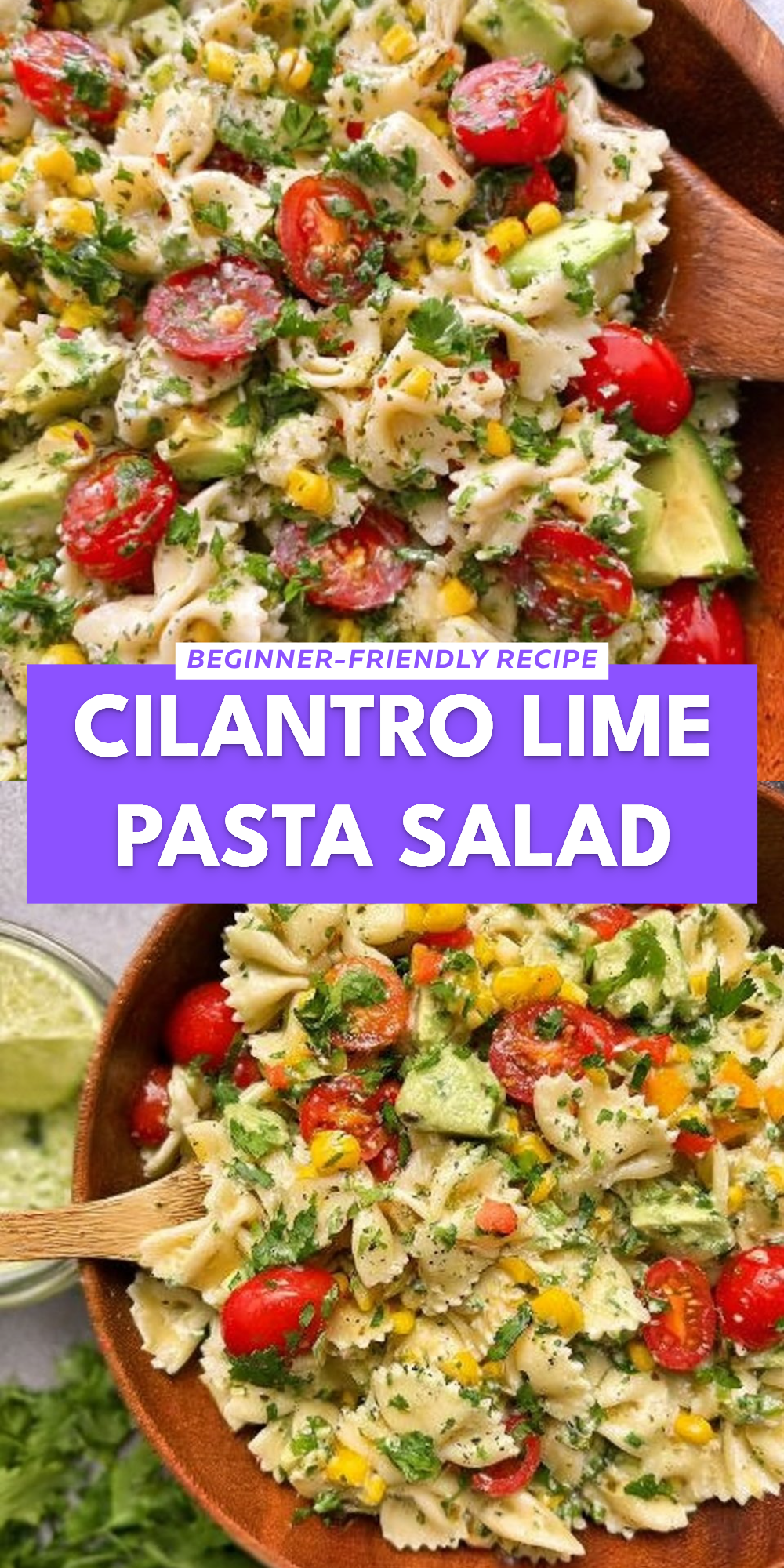 Cilantro Lime Pasta Salad