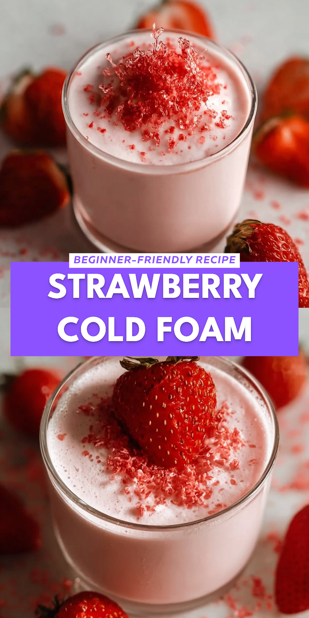 Strawberry Cold Foam