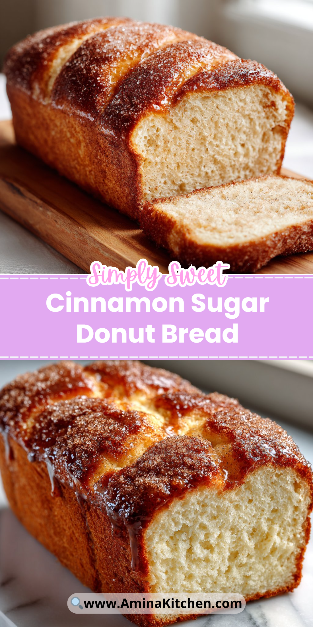 Cinnamon Sugar Donut Bread