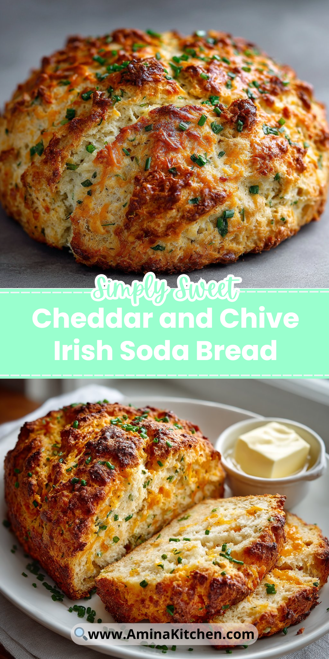Cheddar and Chive Irish Soda Bread