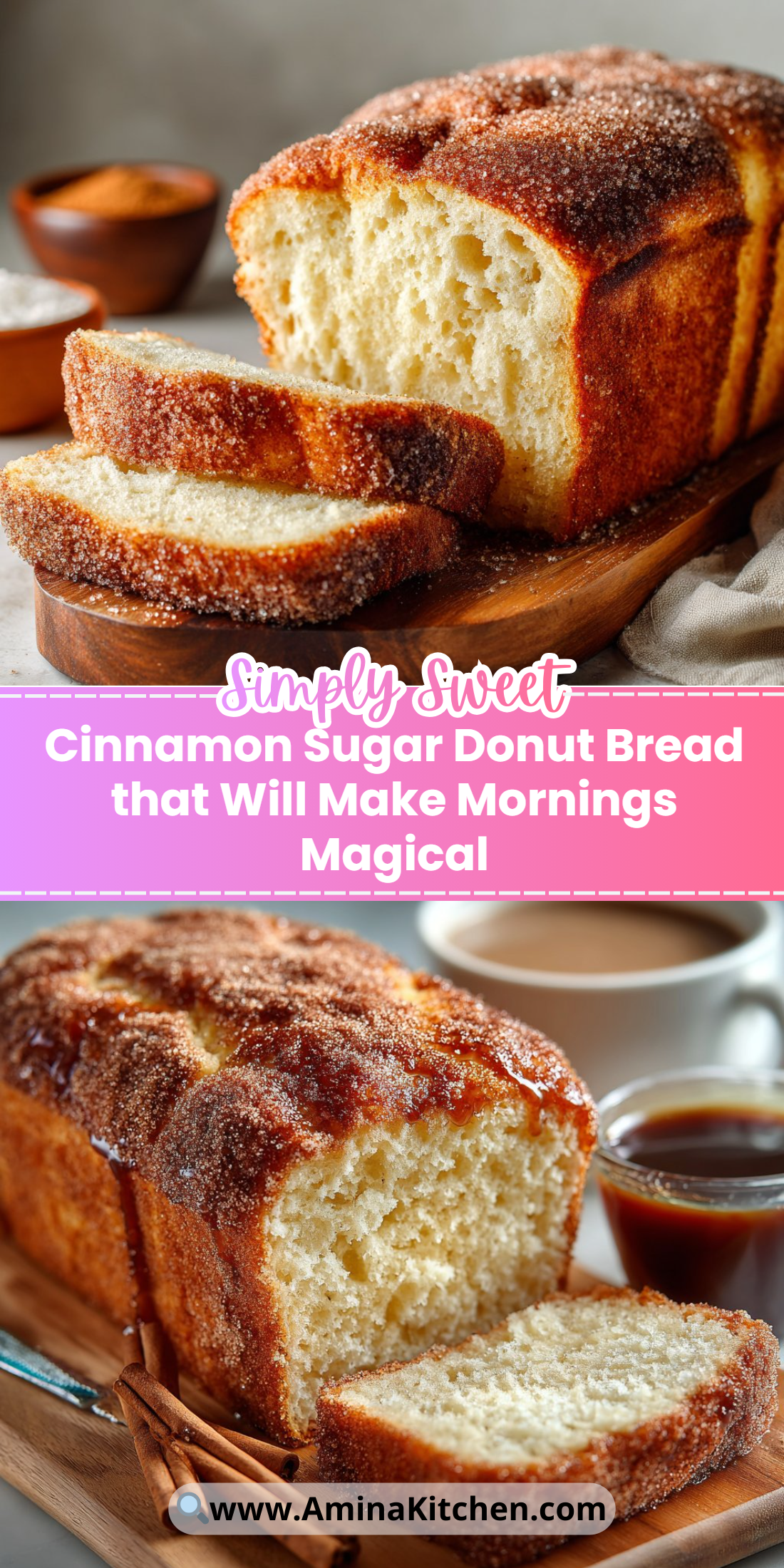 Cinnamon Sugar Donut Bread that Will Make Mornings Magical