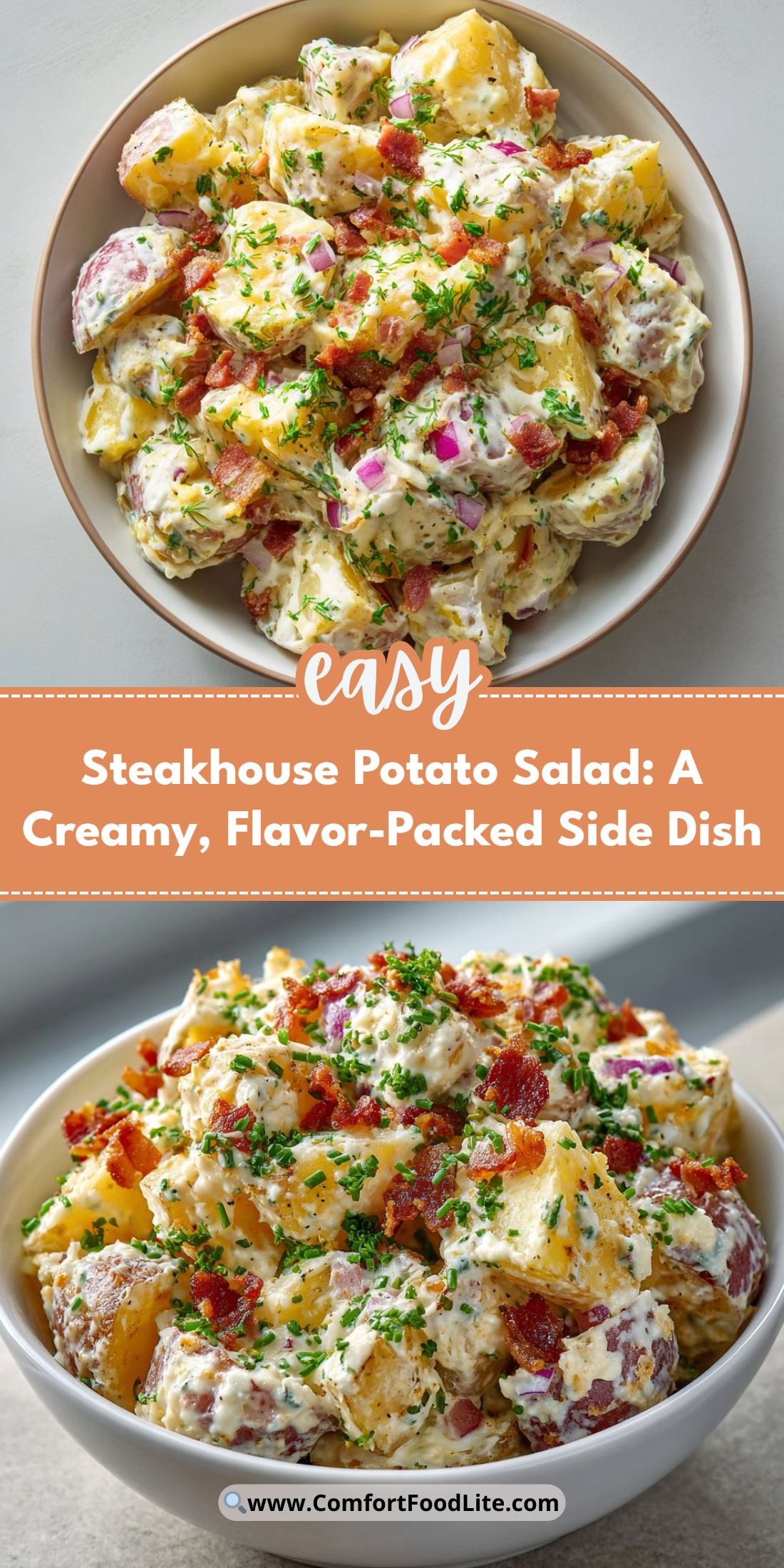 Steakhouse Potato Salad: A Creamy, Flavor-Packed Side Dish