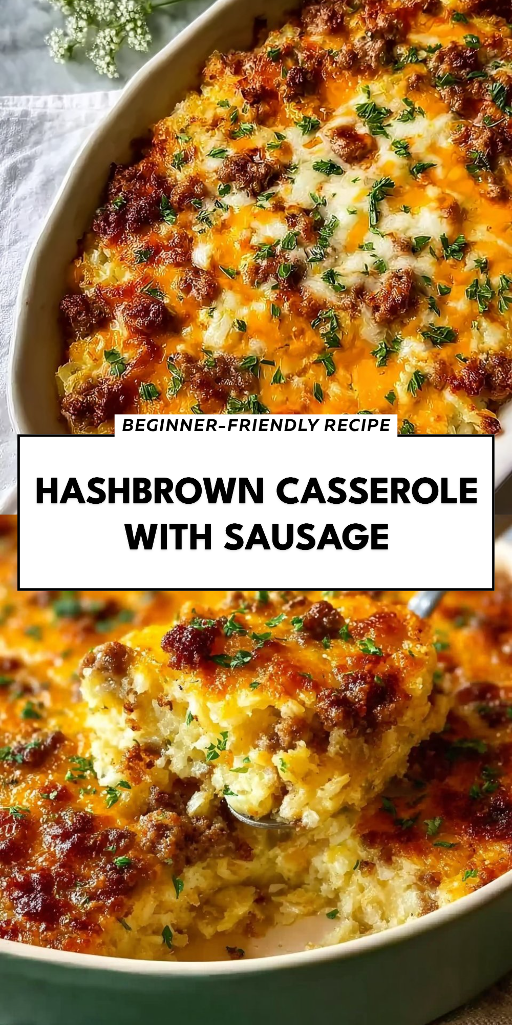 Hashbrown Casserole with Sausage