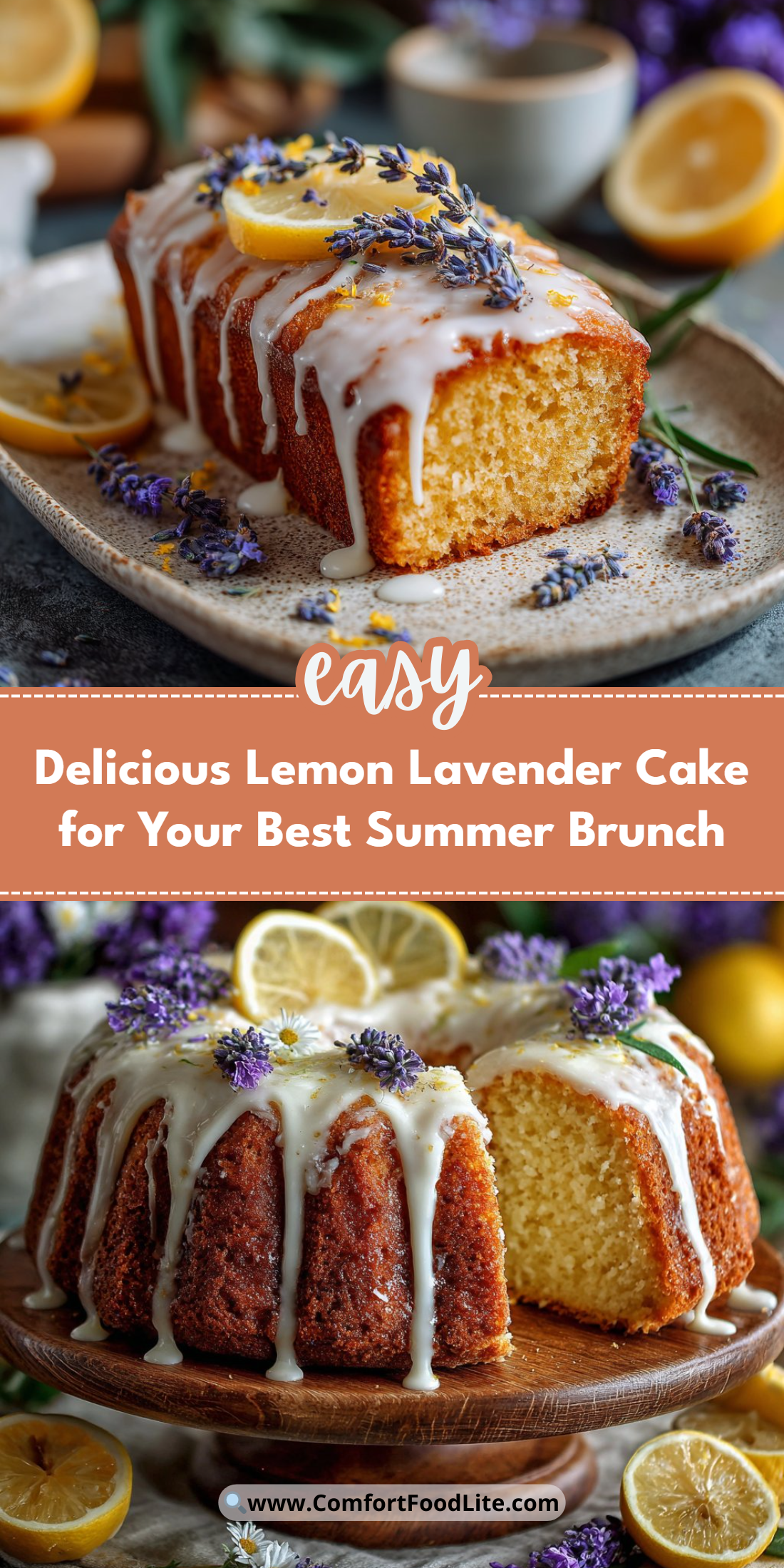 Delicious Lemon Lavender Cake for Your Best Summer Brunch