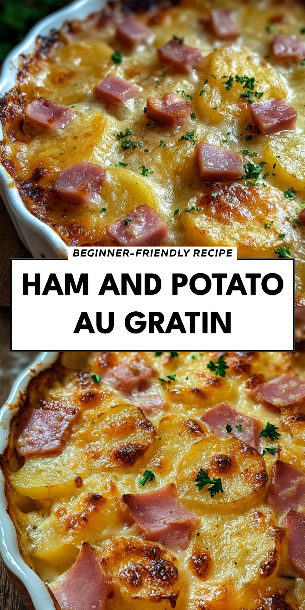 Ham and Potato Au Gratin