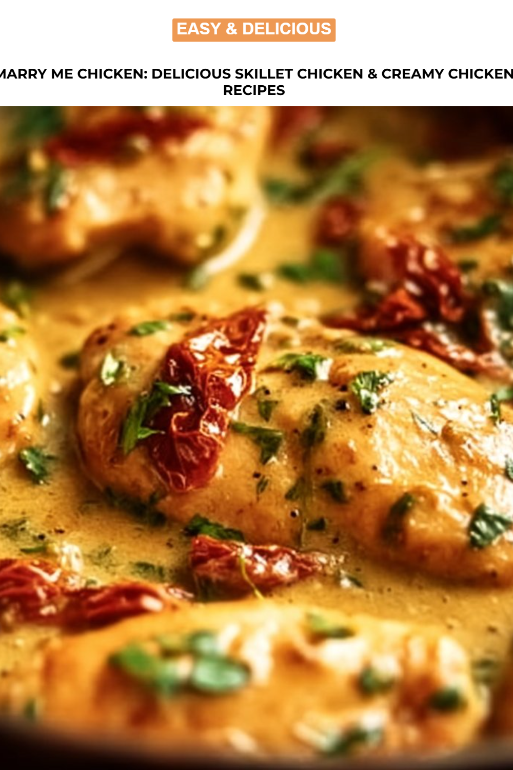 Marry Me Chicken